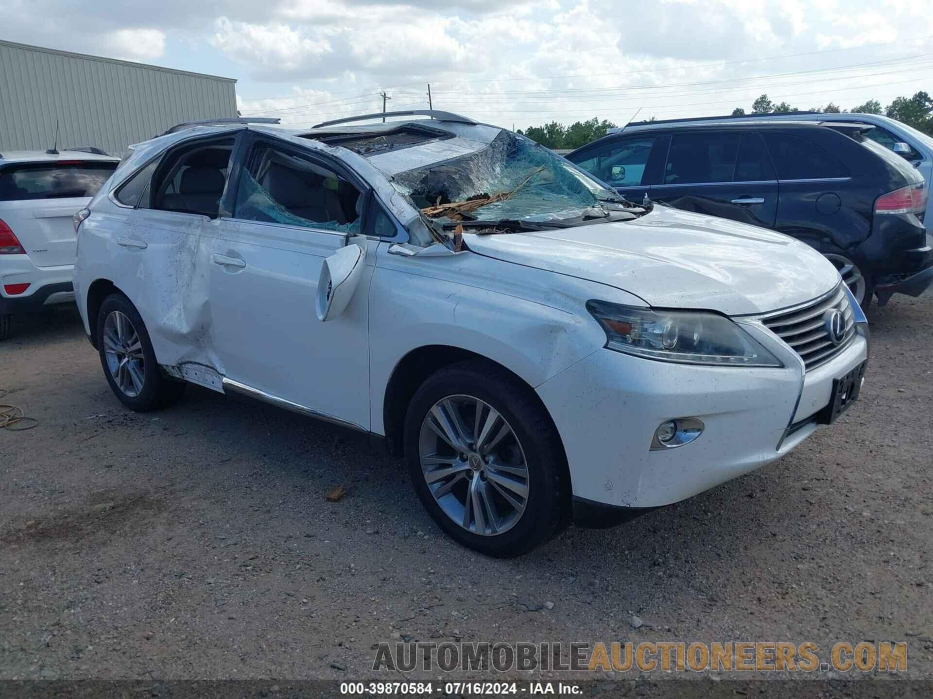 2T2ZK1BA3FC174958 LEXUS RX 350 2015