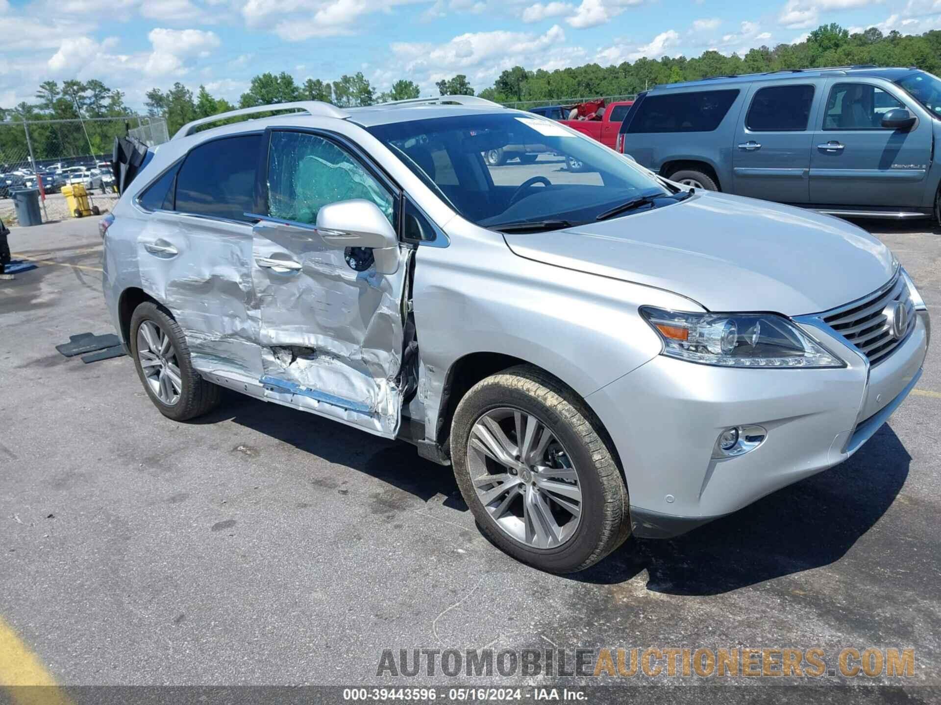 2T2ZK1BA3FC182252 LEXUS RX 350 2015