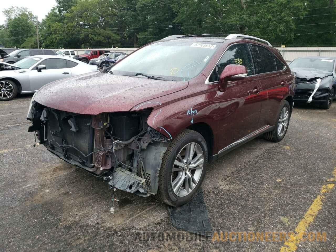 2T2ZK1BA3FC192862 LEXUS RX350 2015