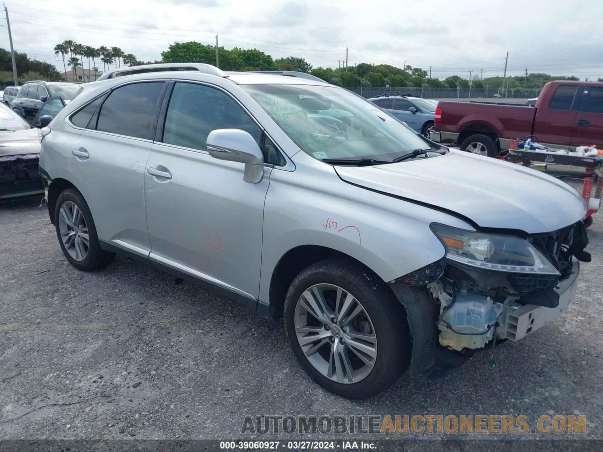 2T2ZK1BA3FC192909 LEXUS RX 350 2015