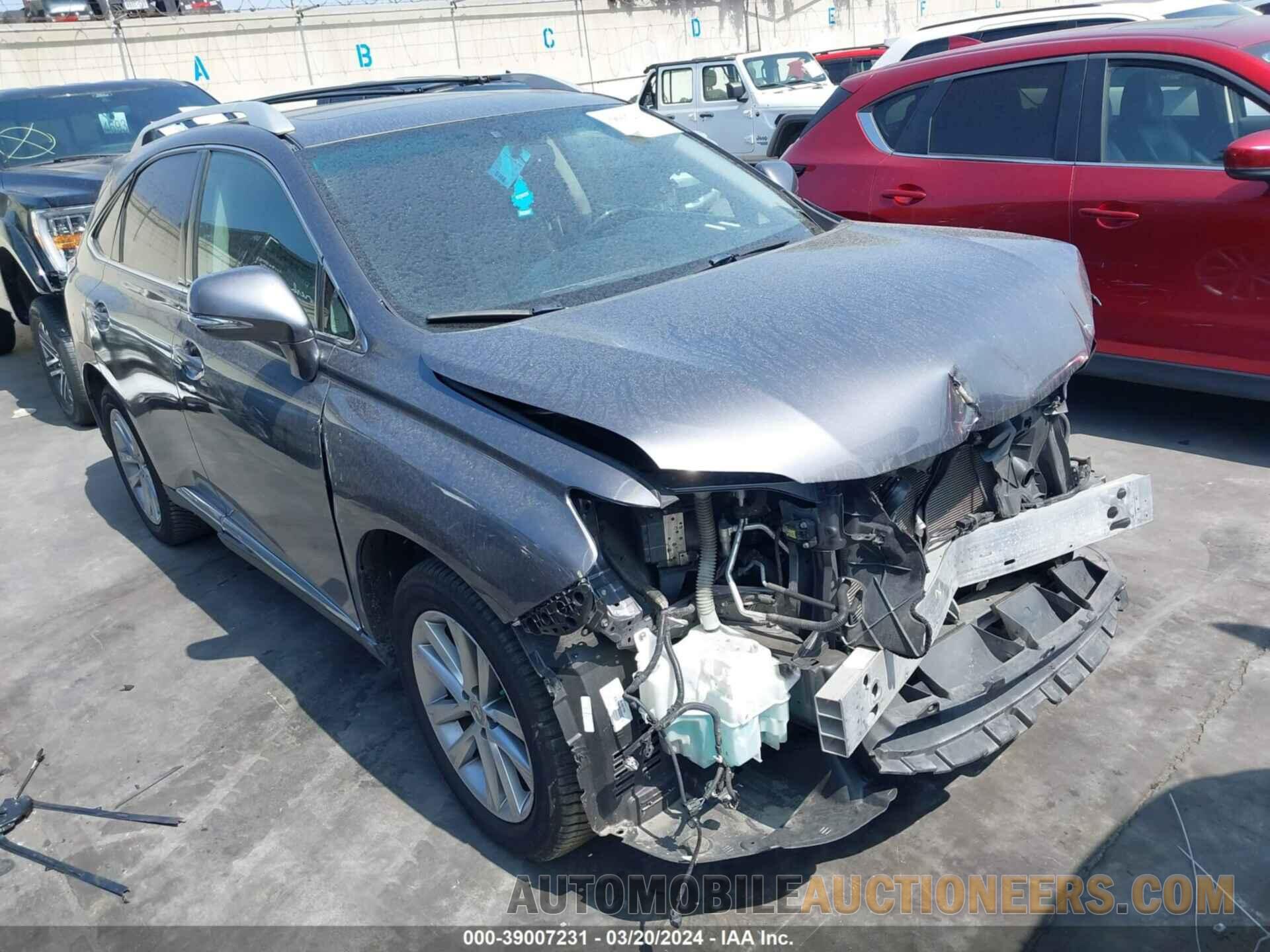 2T2ZK1BA3FC193946 LEXUS RX 350 2015