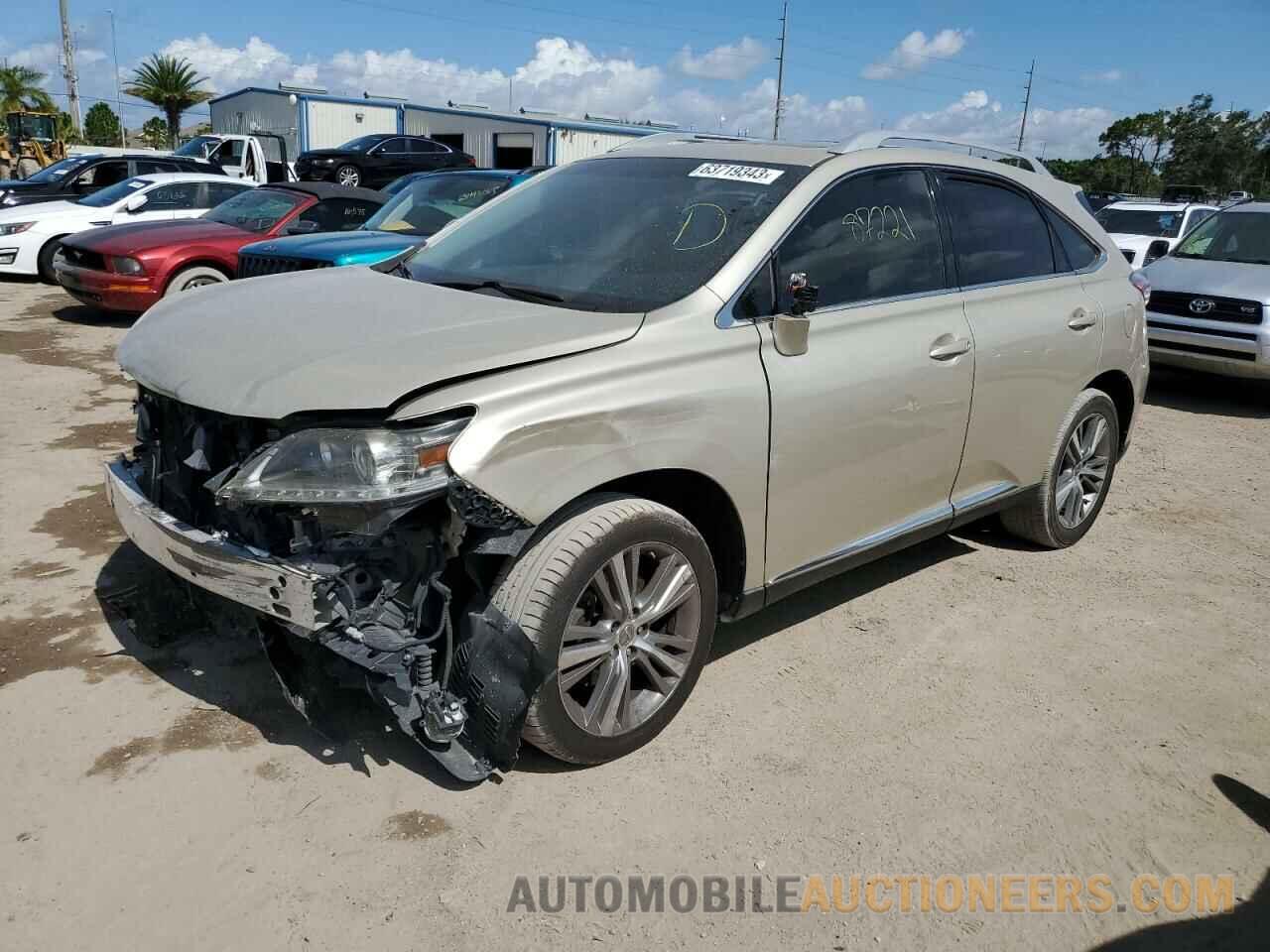 2T2ZK1BA3FC196037 LEXUS RX350 2015