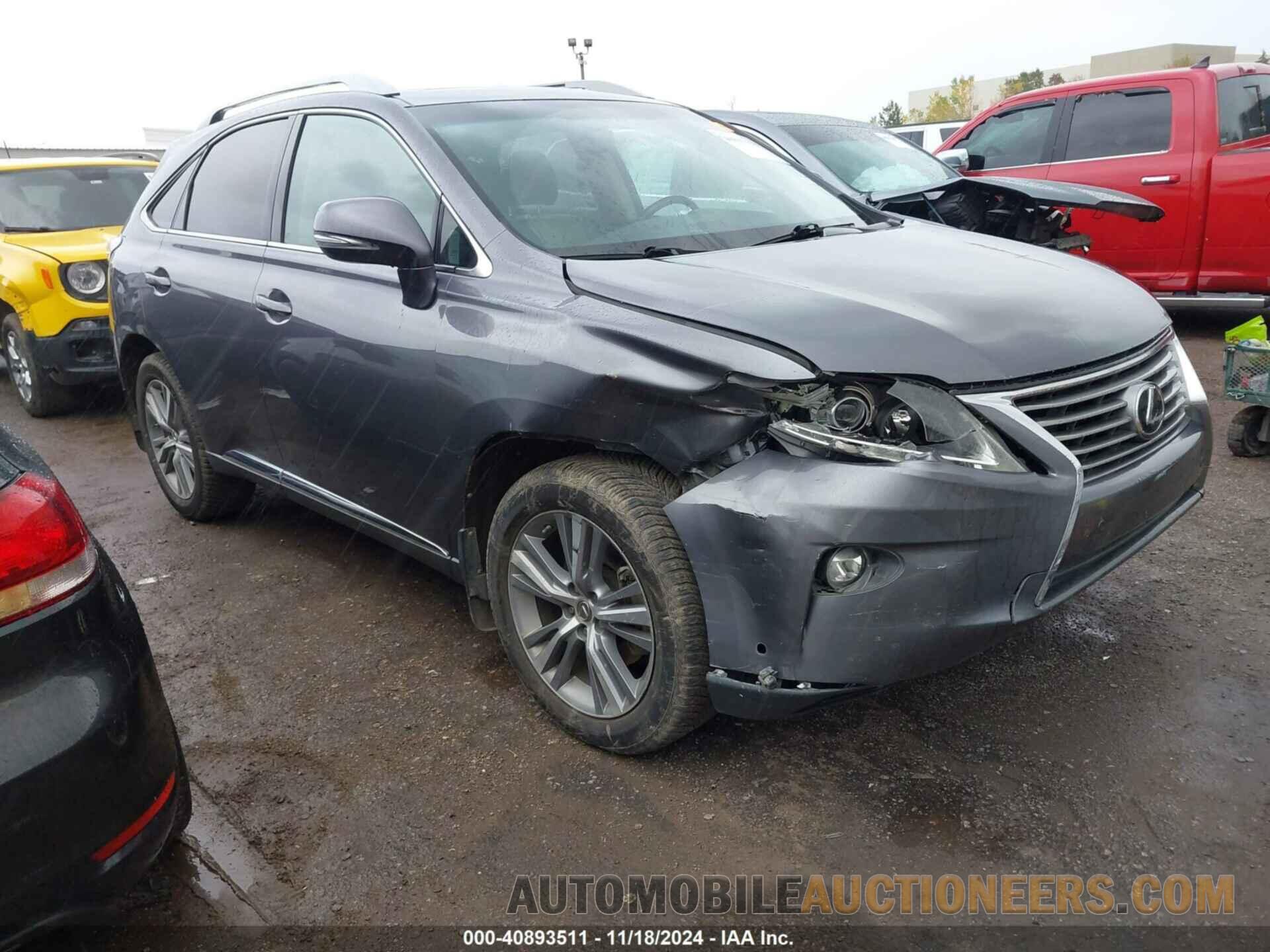 2T2ZK1BA3FC204508 LEXUS RX 350 2015