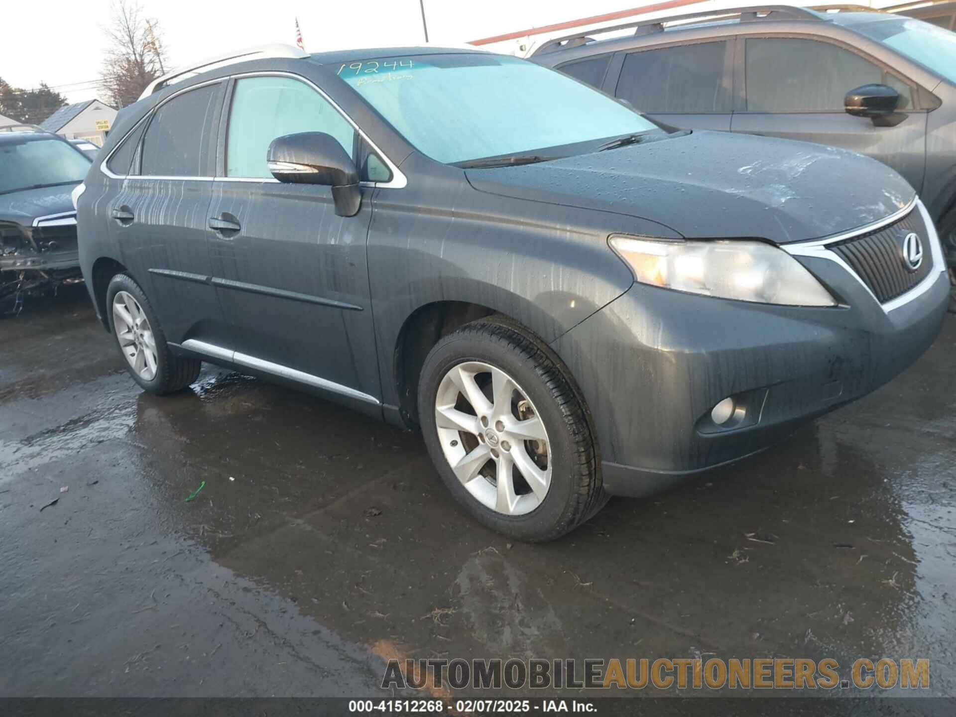 2T2ZK1BA4BC050384 LEXUS RX 350 2011