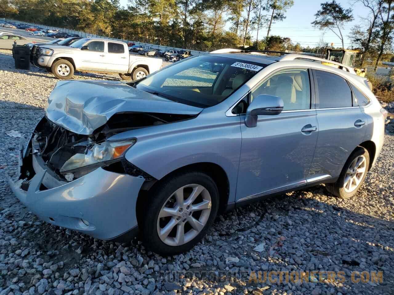 2T2ZK1BA4BC061160 LEXUS RX350 2011