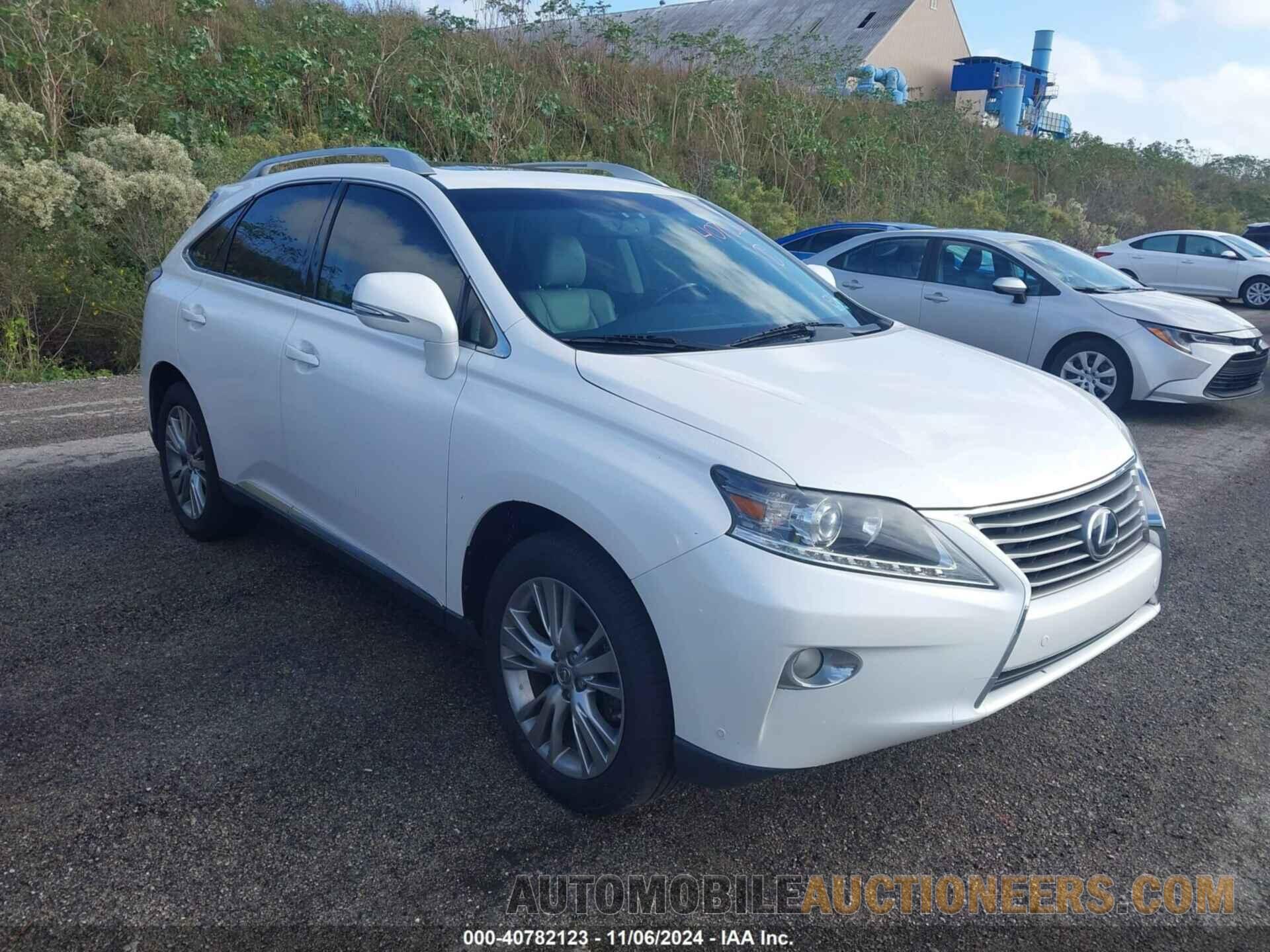 2T2ZK1BA4DC117665 LEXUS RX 350 2013