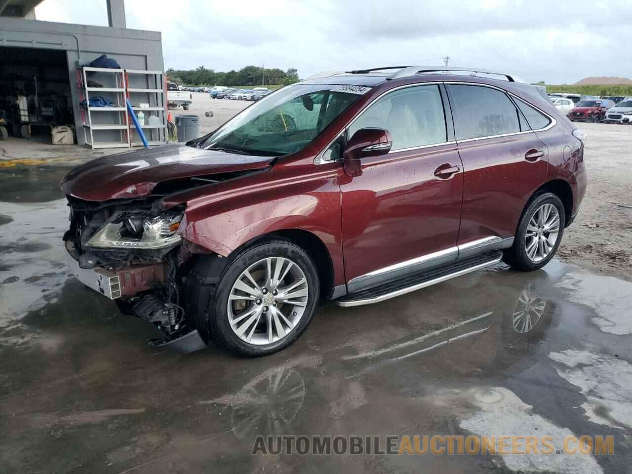 2T2ZK1BA4DC118346 LEXUS RX350 2013