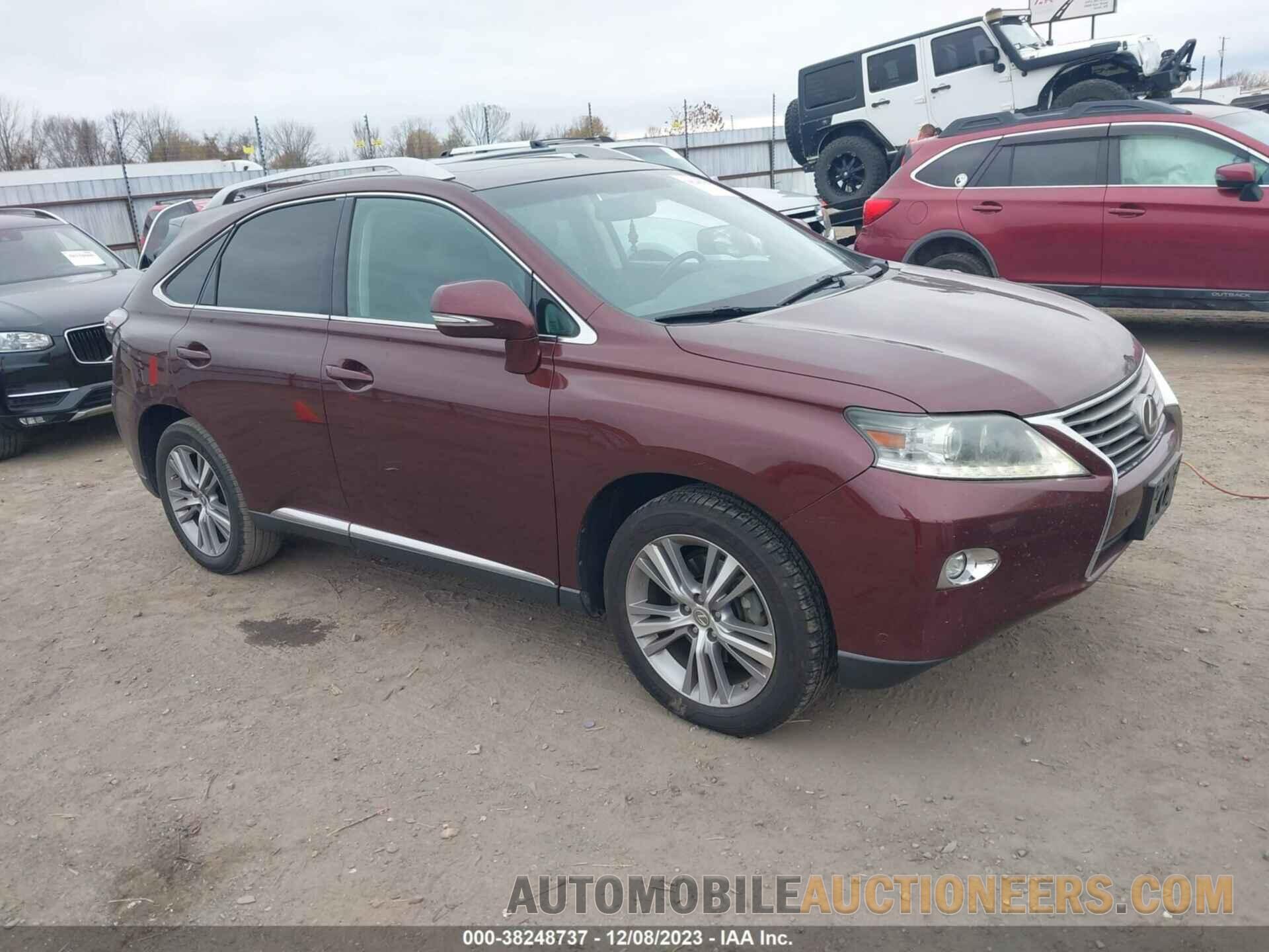 2T2ZK1BA4FC154170 LEXUS RX 350 2015