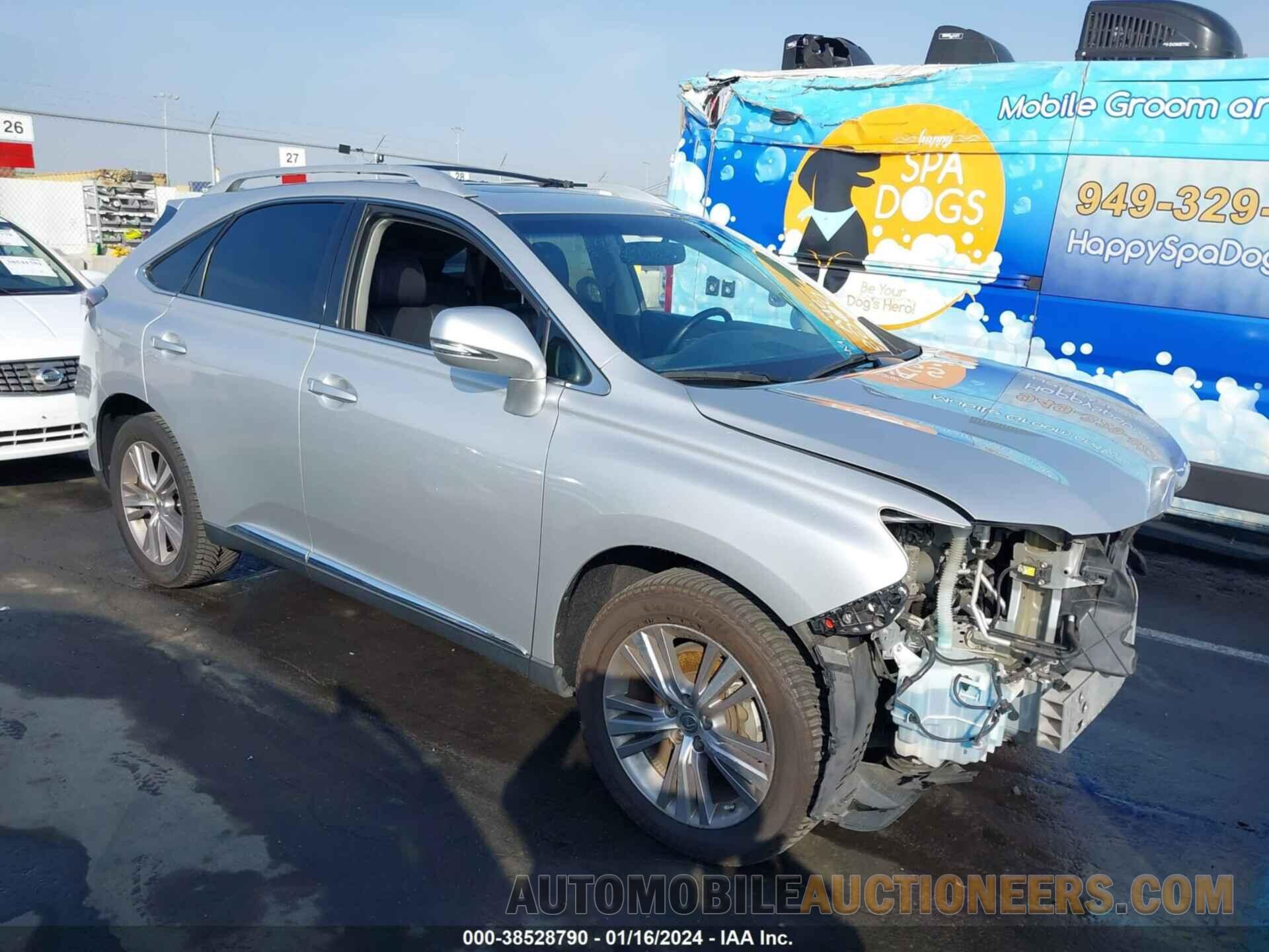 2T2ZK1BA4FC167792 LEXUS RX 350 2015