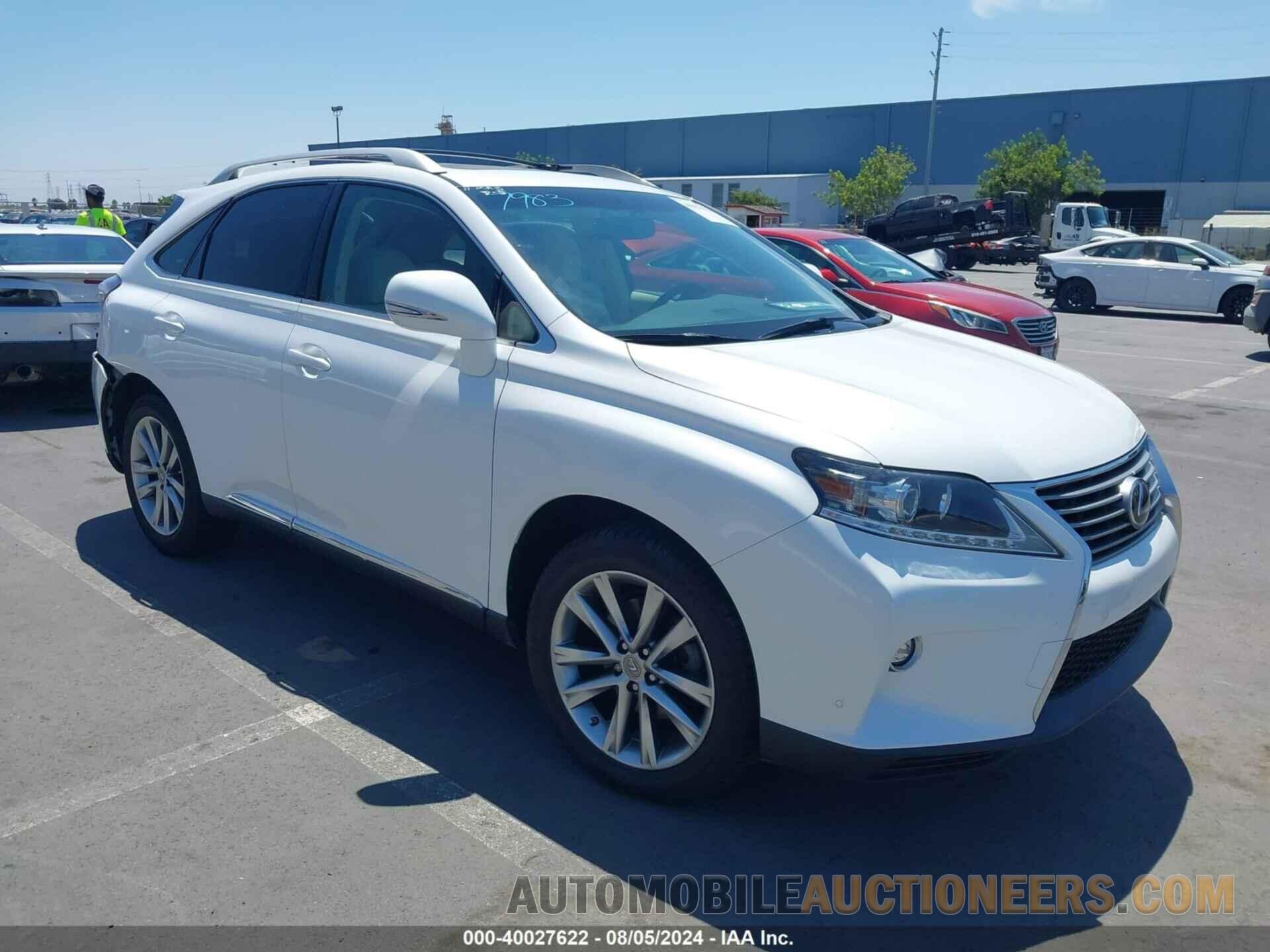 2T2ZK1BA4FC177738 LEXUS RX 350 2015