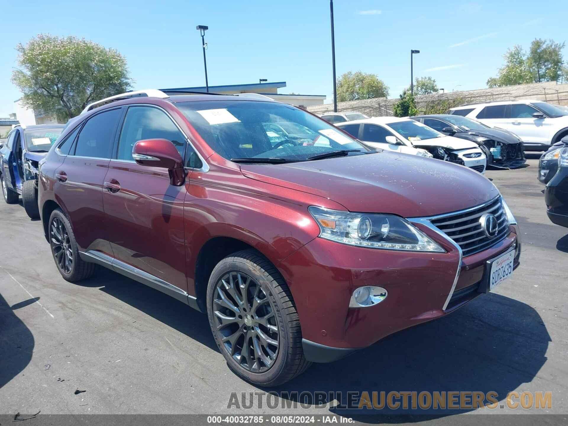 2T2ZK1BA4FC179022 LEXUS RX 350 2015