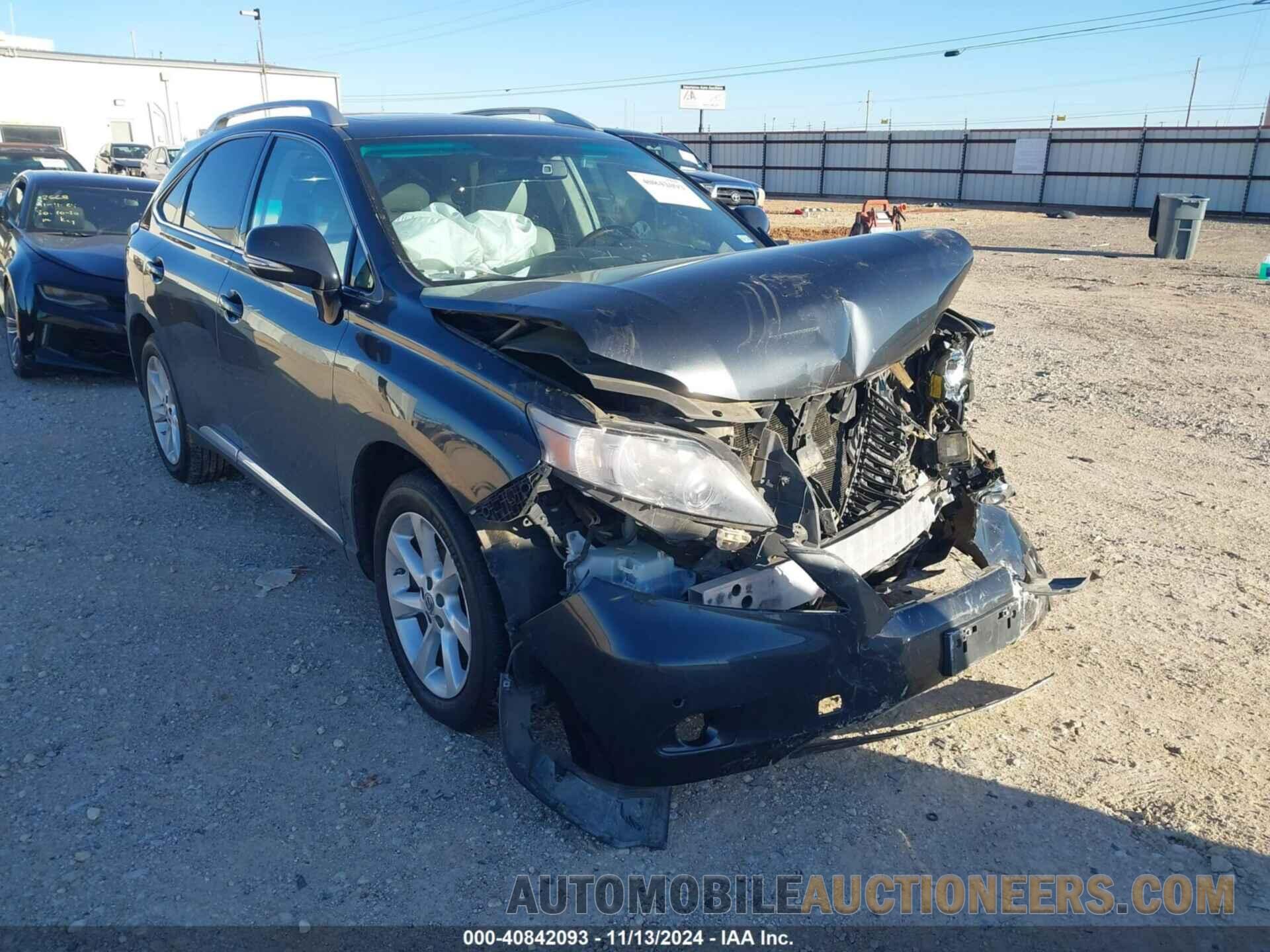 2T2ZK1BA5BC048501 LEXUS RX 350 2011