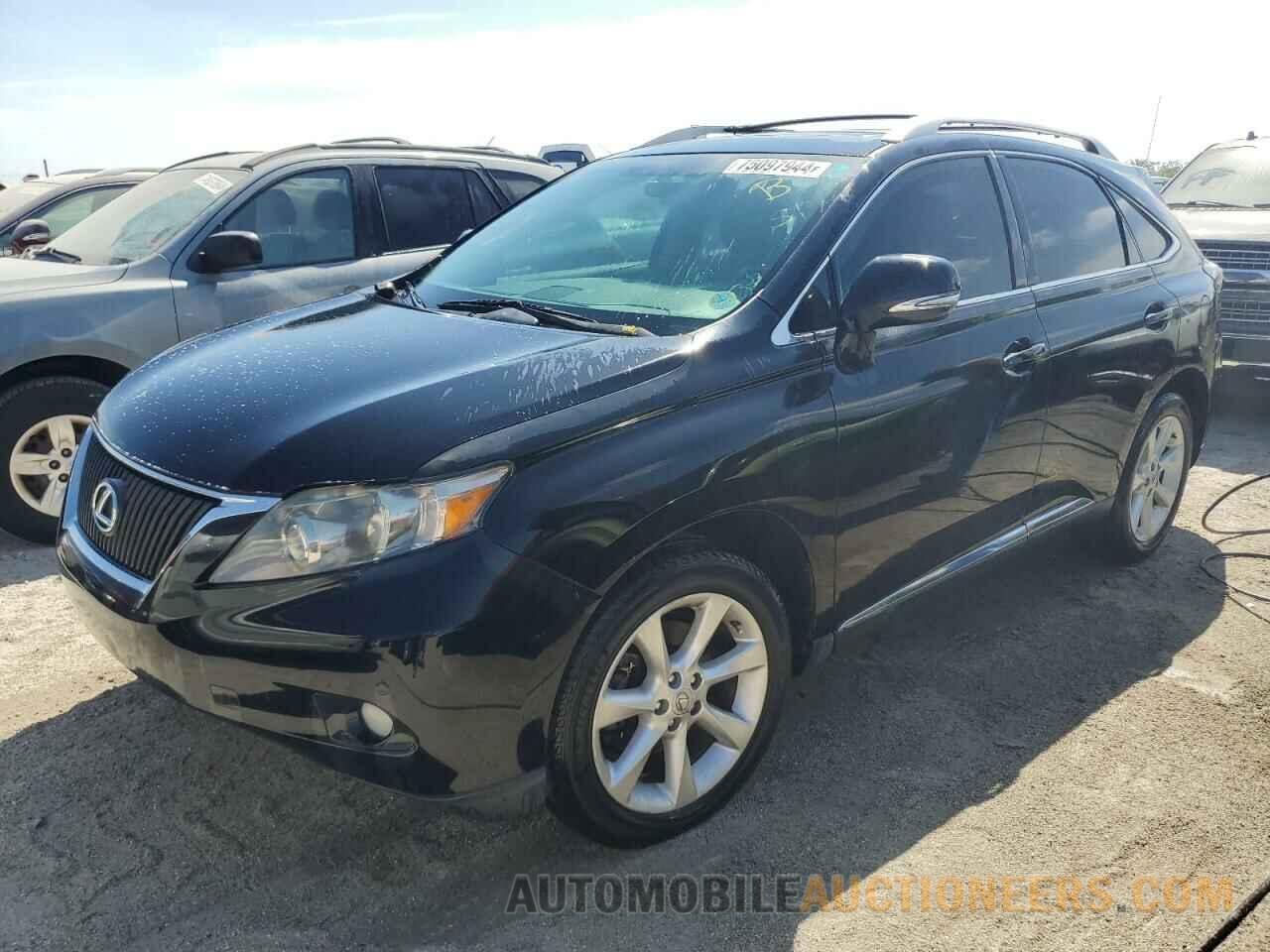 2T2ZK1BA5BC052581 LEXUS RX350 2011