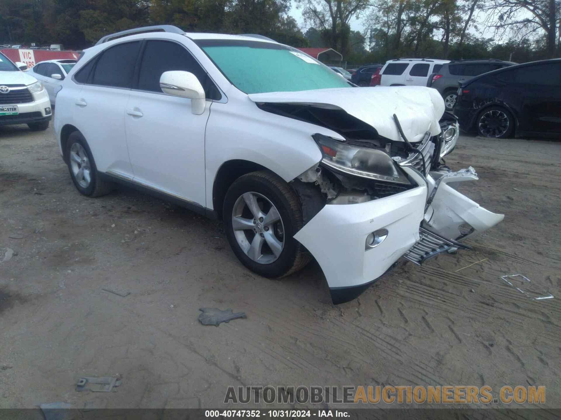 2T2ZK1BA5DC097300 LEXUS RX 350 2013