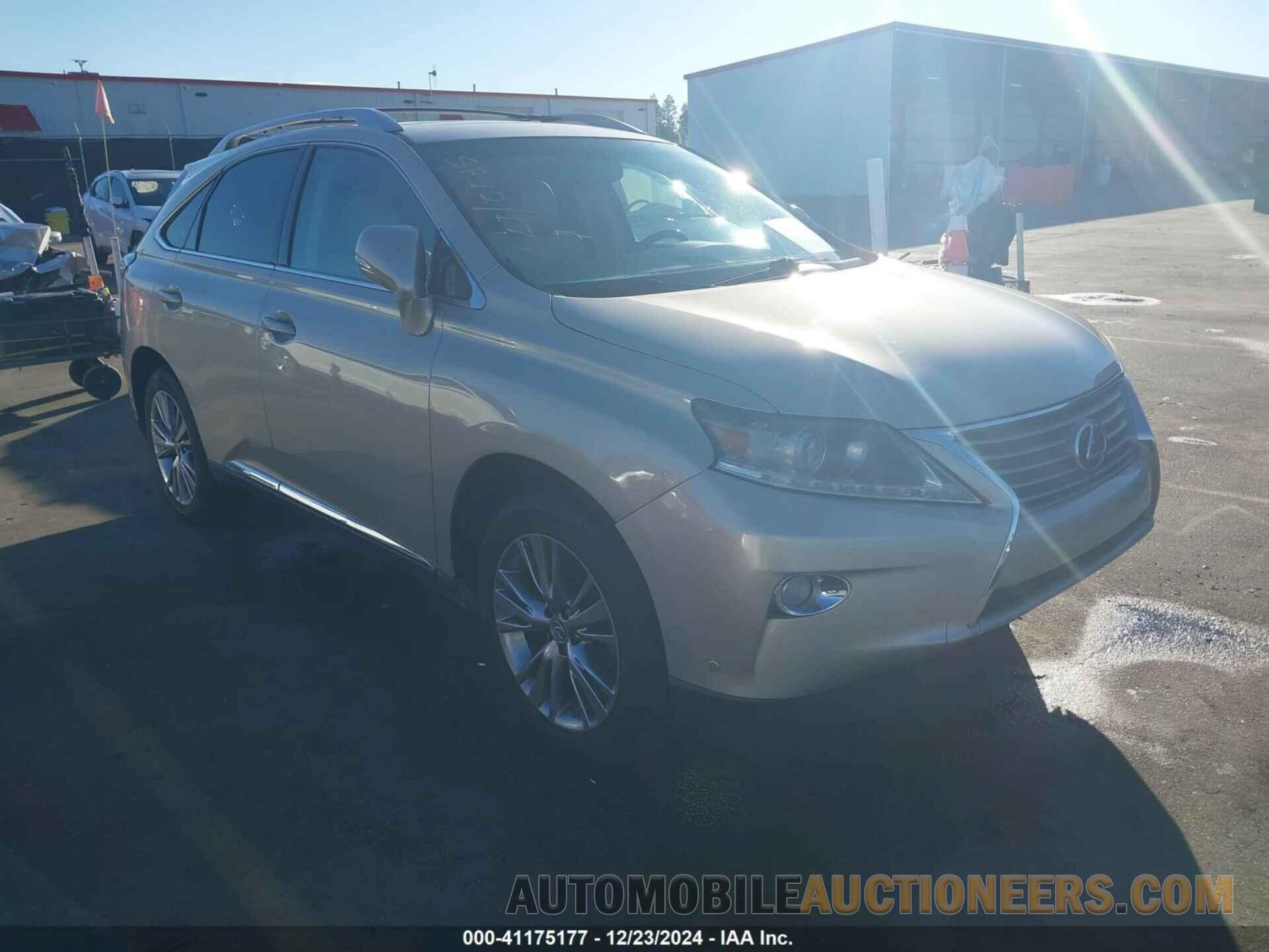 2T2ZK1BA5DC108165 LEXUS RX 350 2013