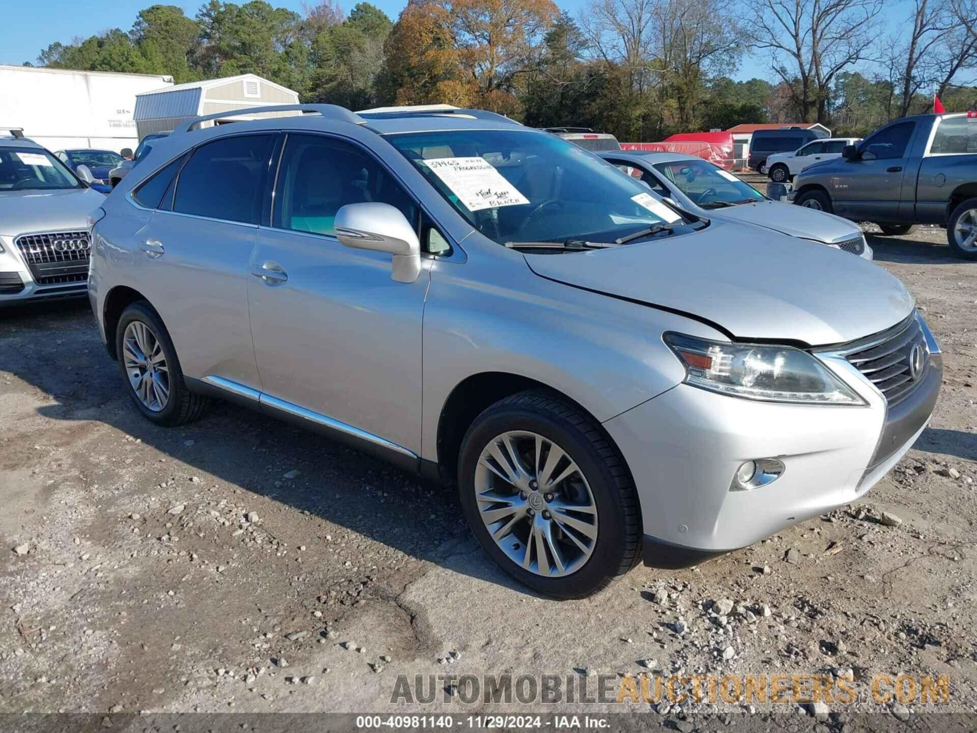 2T2ZK1BA5DC122079 LEXUS RX 350 2013