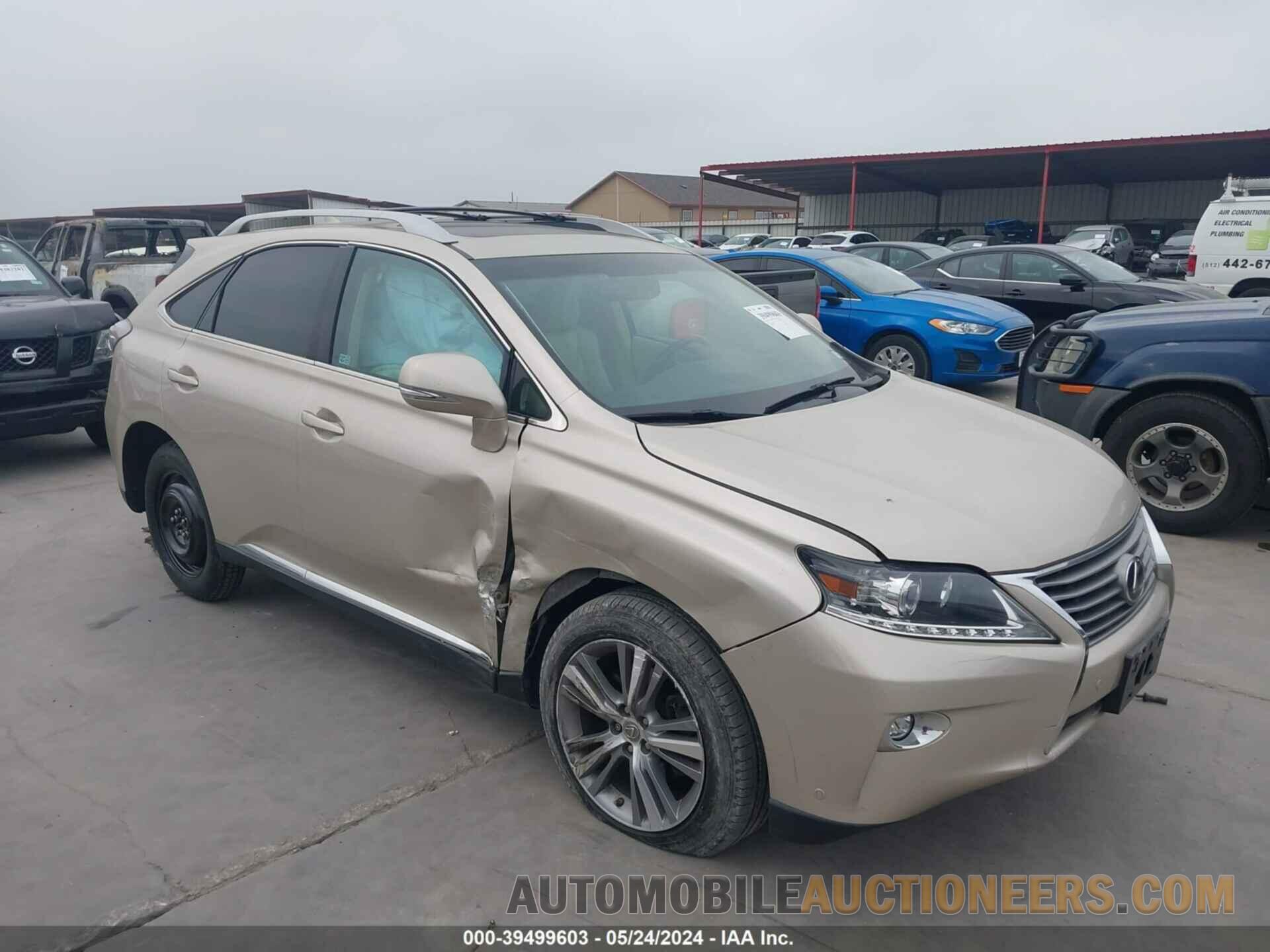 2T2ZK1BA5FC161483 LEXUS RX 2015