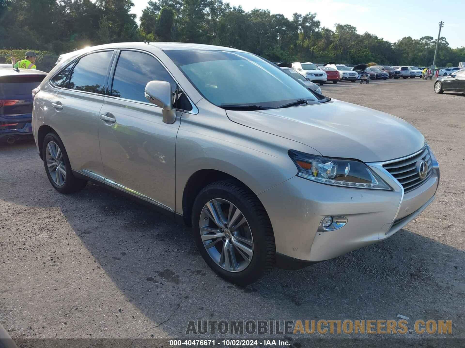 2T2ZK1BA5FC175965 LEXUS RX 2015