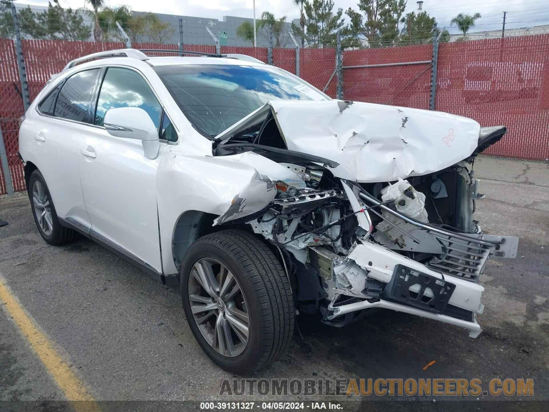 2T2ZK1BA5FC180339 LEXUS RX 350 2015