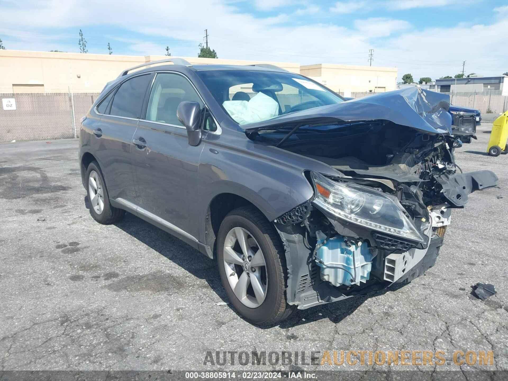 2T2ZK1BA5FC186478 LEXUS RX 350 2015