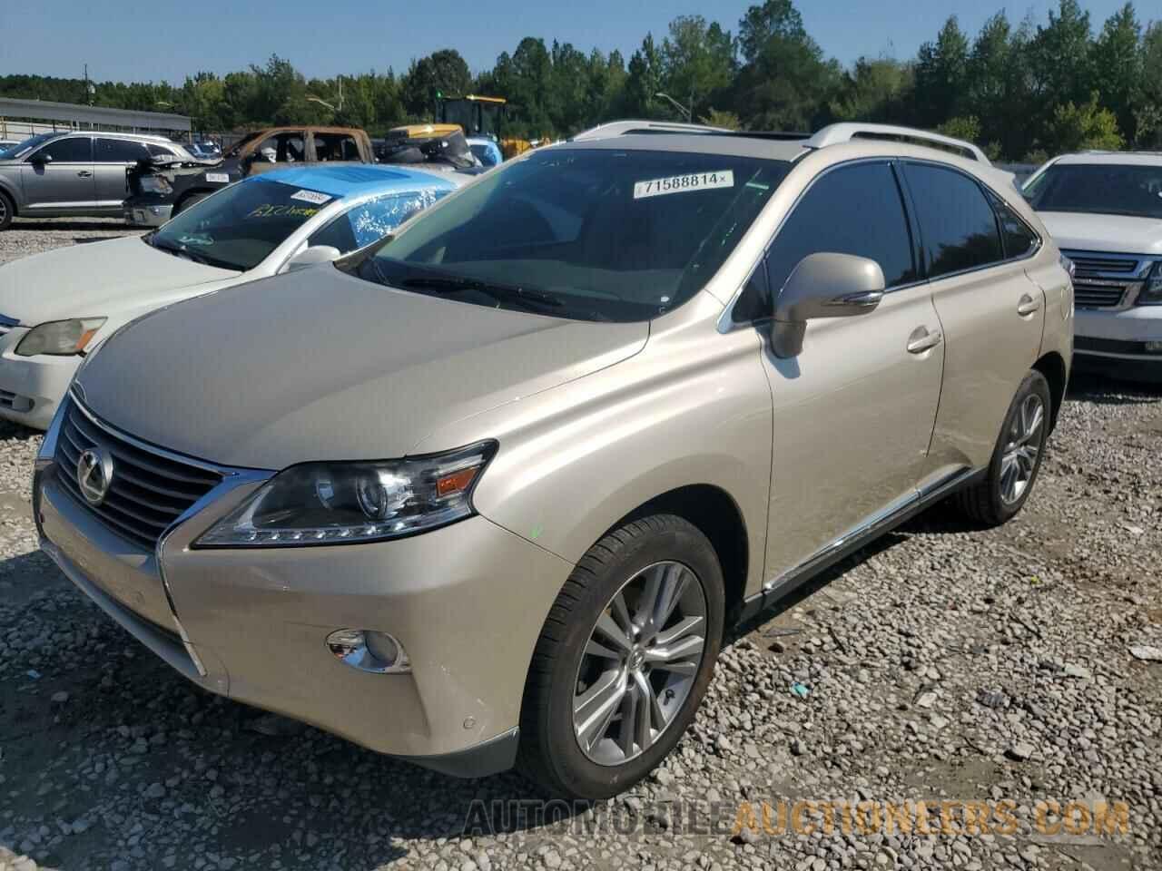 2T2ZK1BA5FC195441 LEXUS RX350 2015