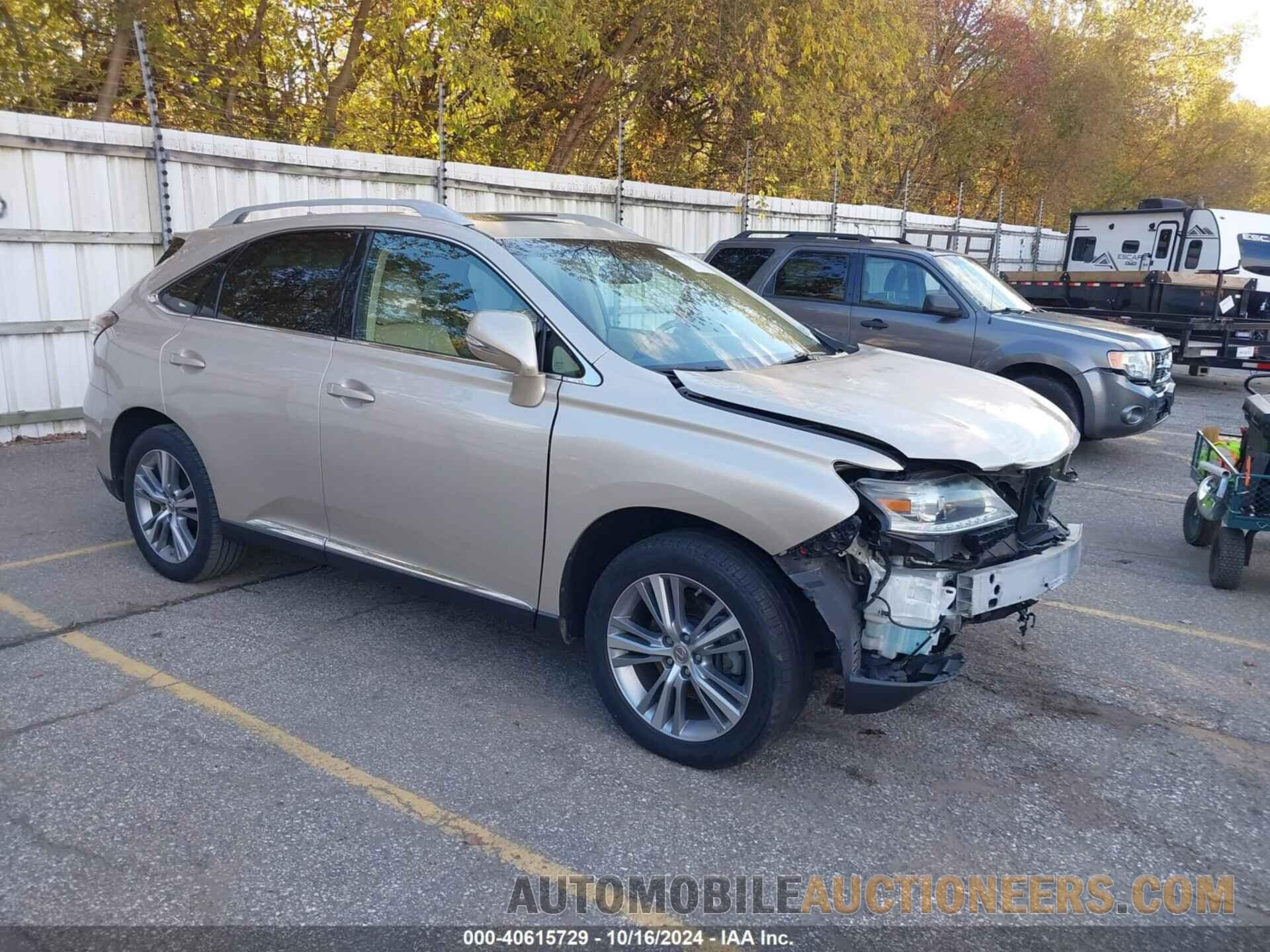 2T2ZK1BA5FC196749 LEXUS RX 350 2015