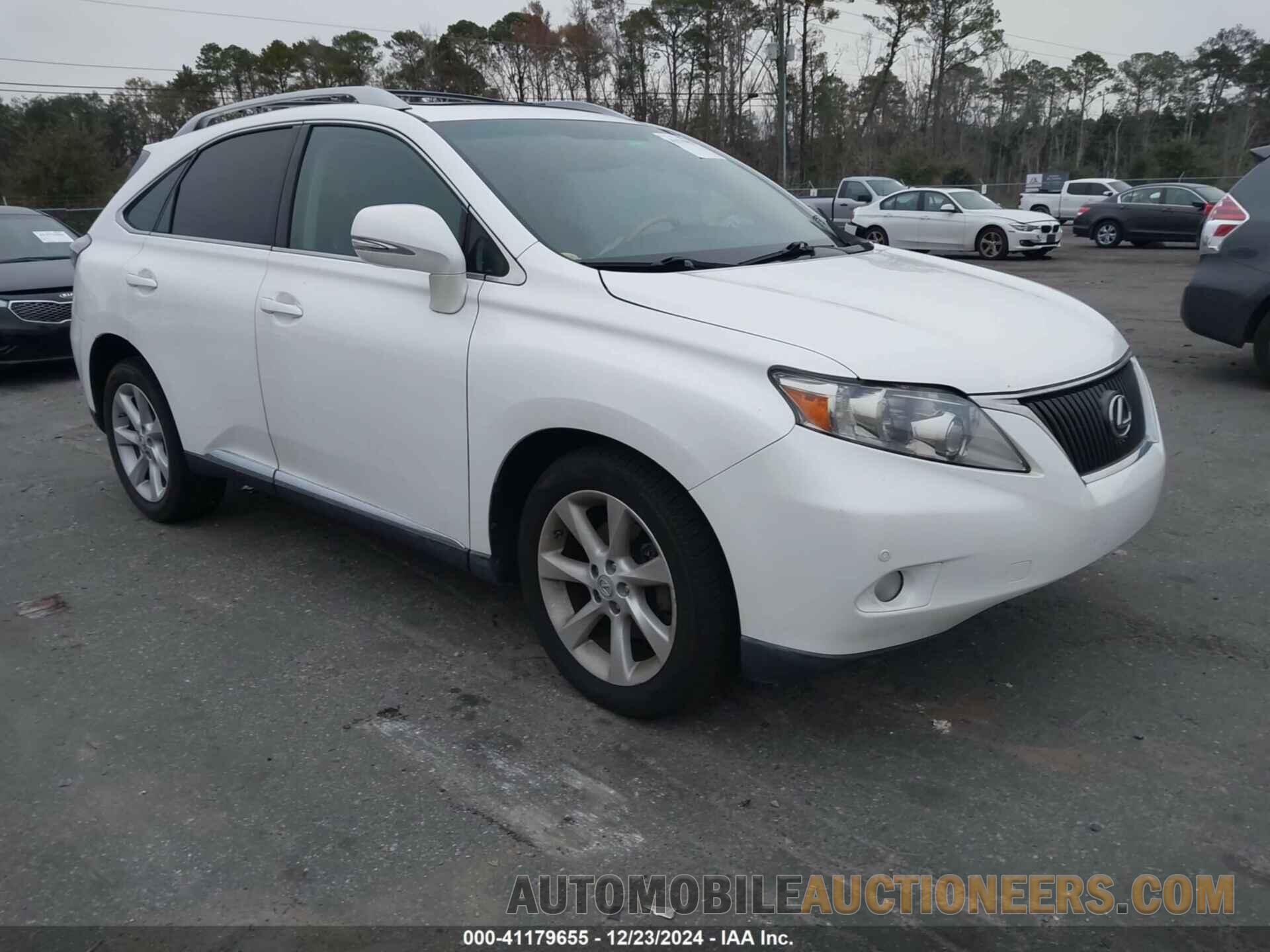 2T2ZK1BA6BC043419 LEXUS RX 350 2011