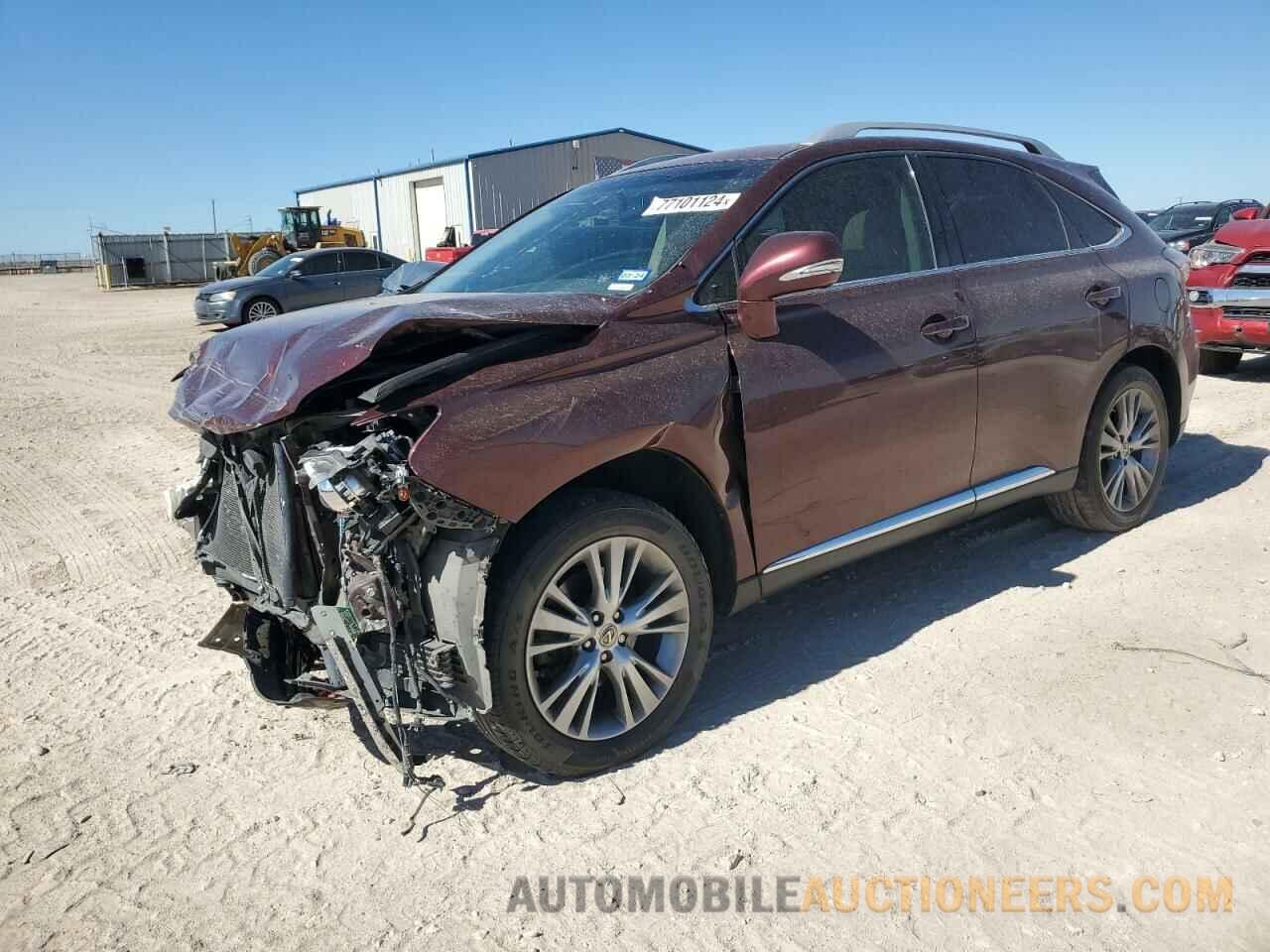 2T2ZK1BA6DC117781 LEXUS RX350 2013