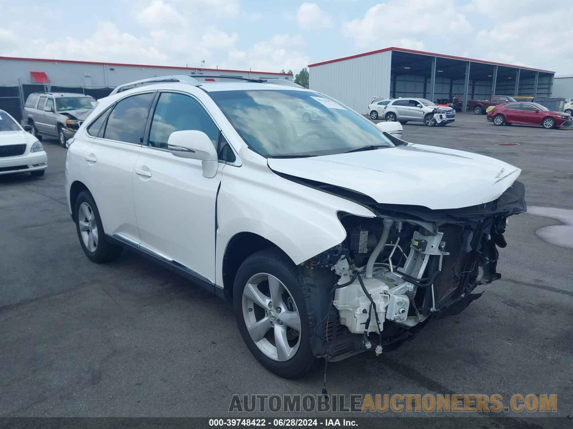 2T2ZK1BA6FC149598 LEXUS RX 350 2015