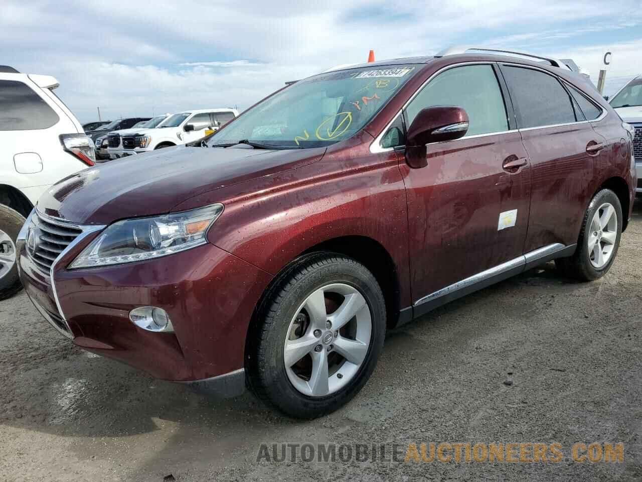 2T2ZK1BA6FC157359 LEXUS RX350 2015