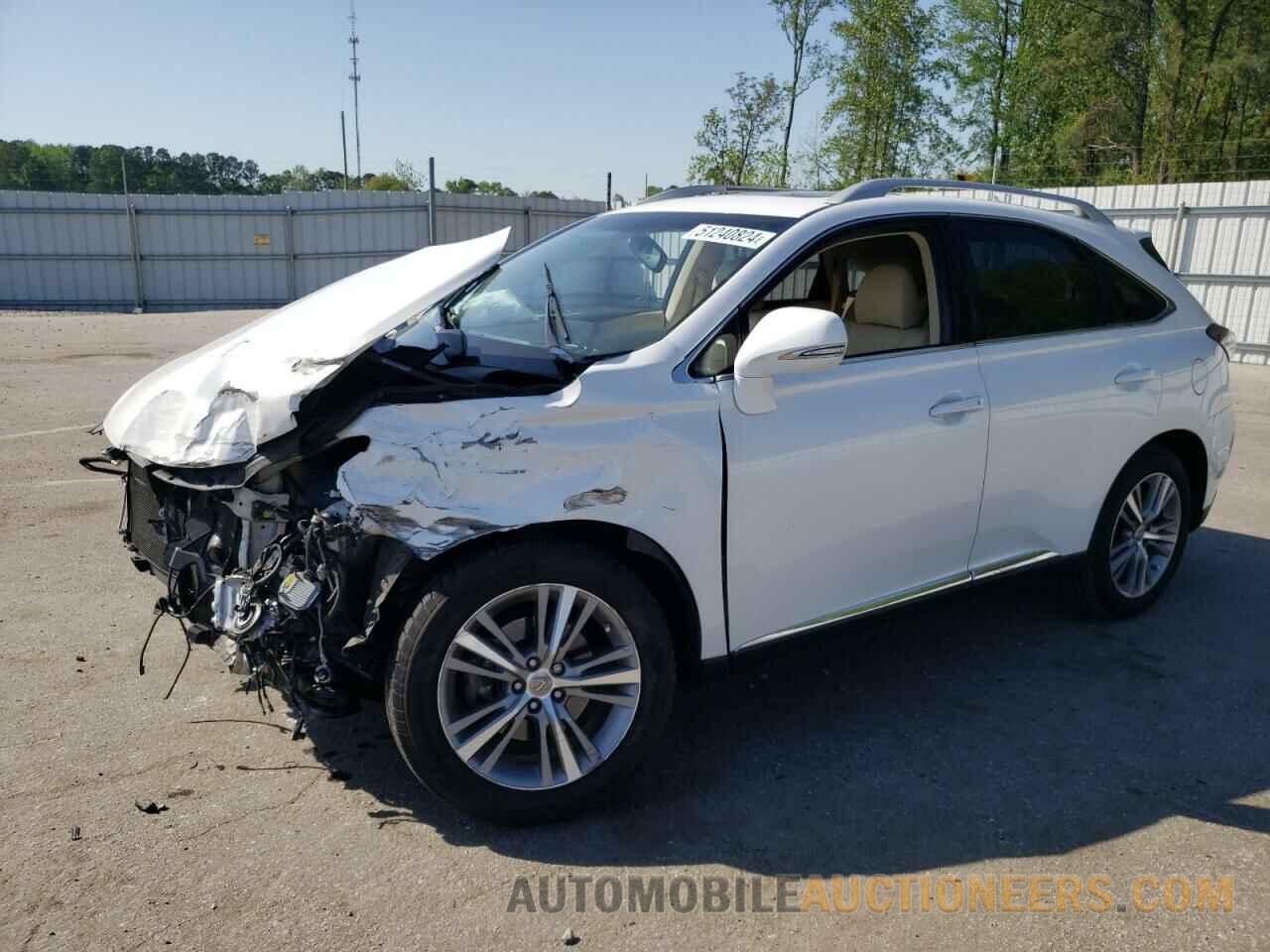 2T2ZK1BA6FC163324 LEXUS RX350 2015