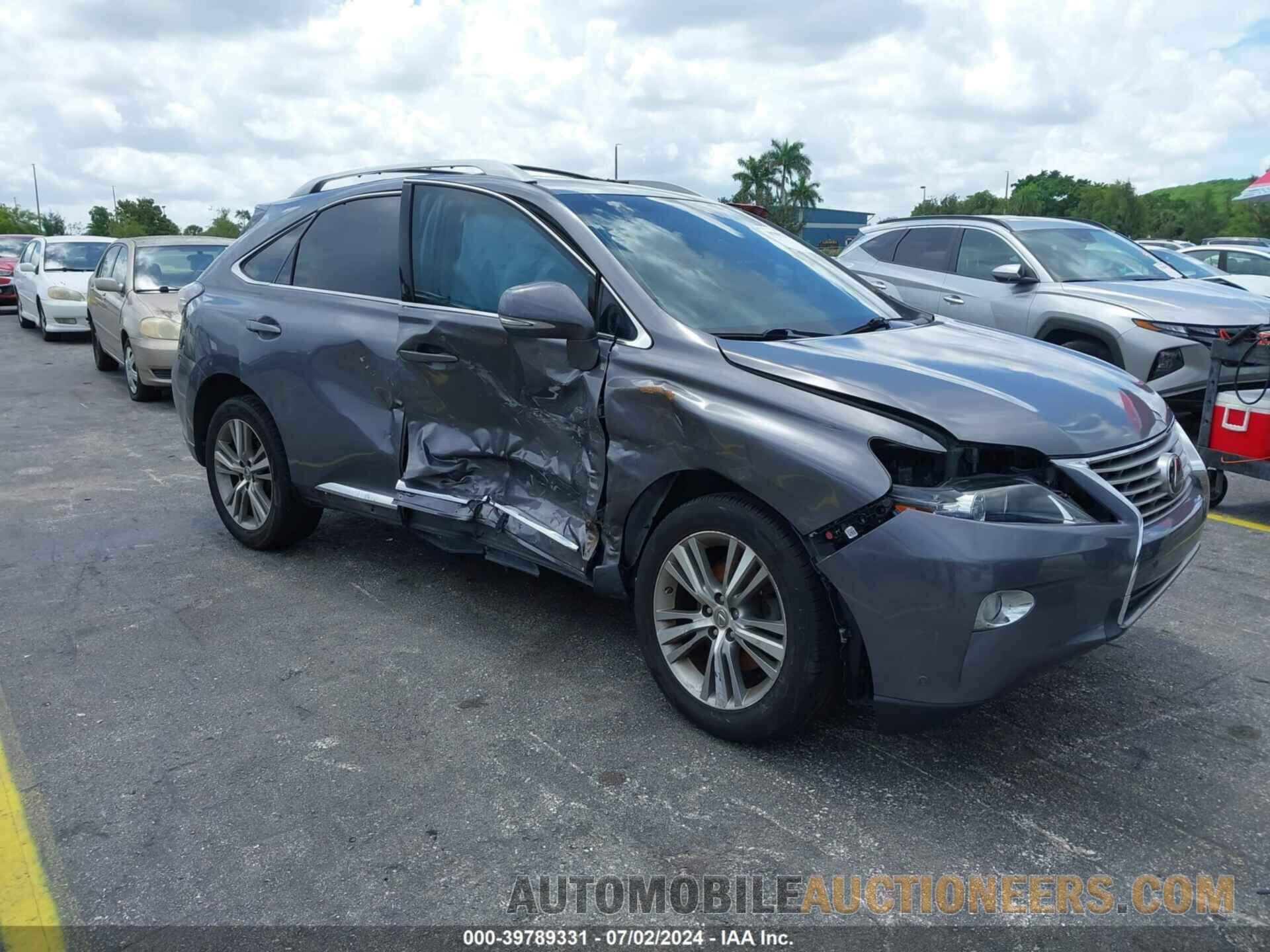 2T2ZK1BA6FC164750 LEXUS RX 350 2015