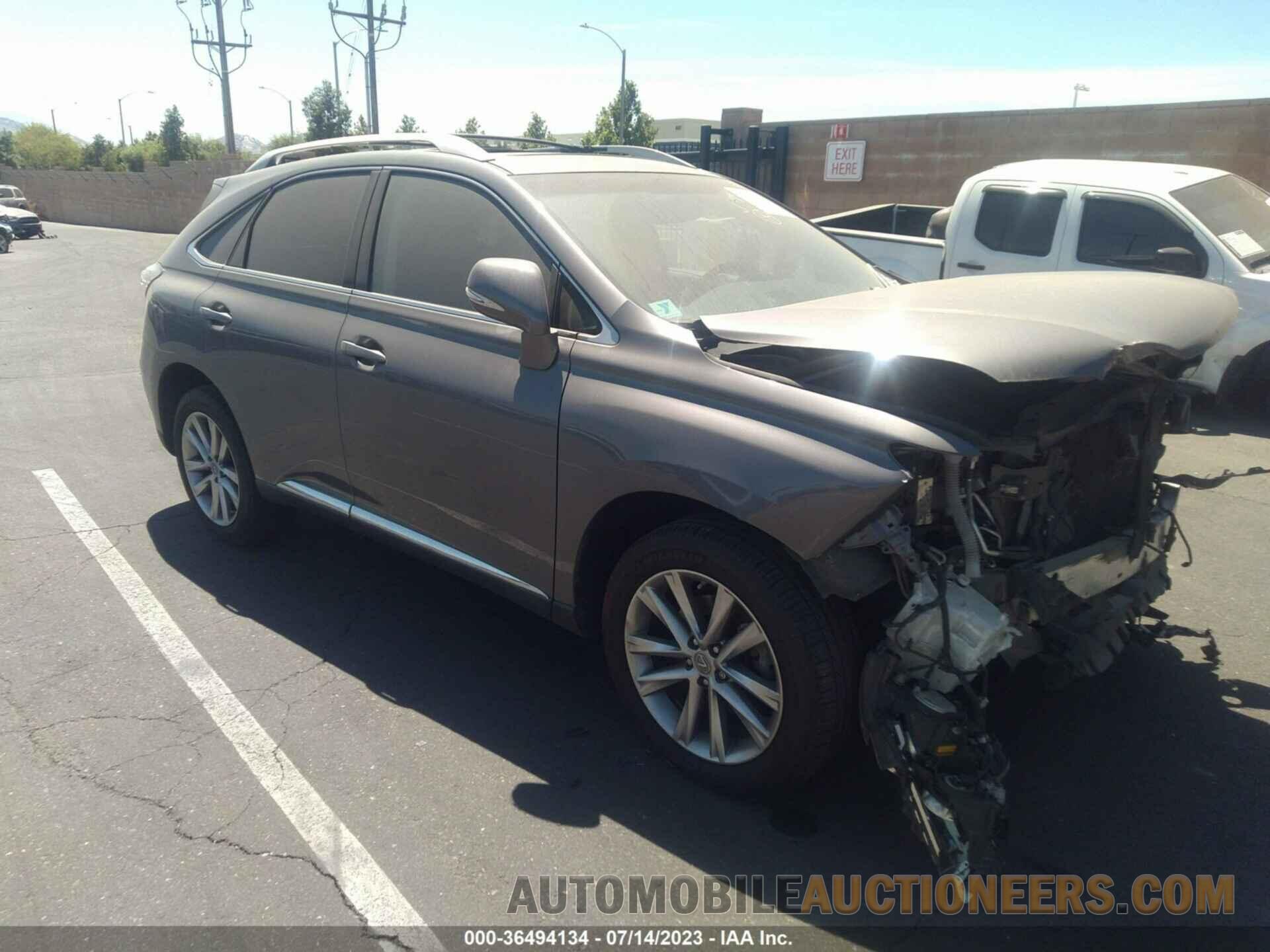 2T2ZK1BA6FC166871 LEXUS RX 350 2015