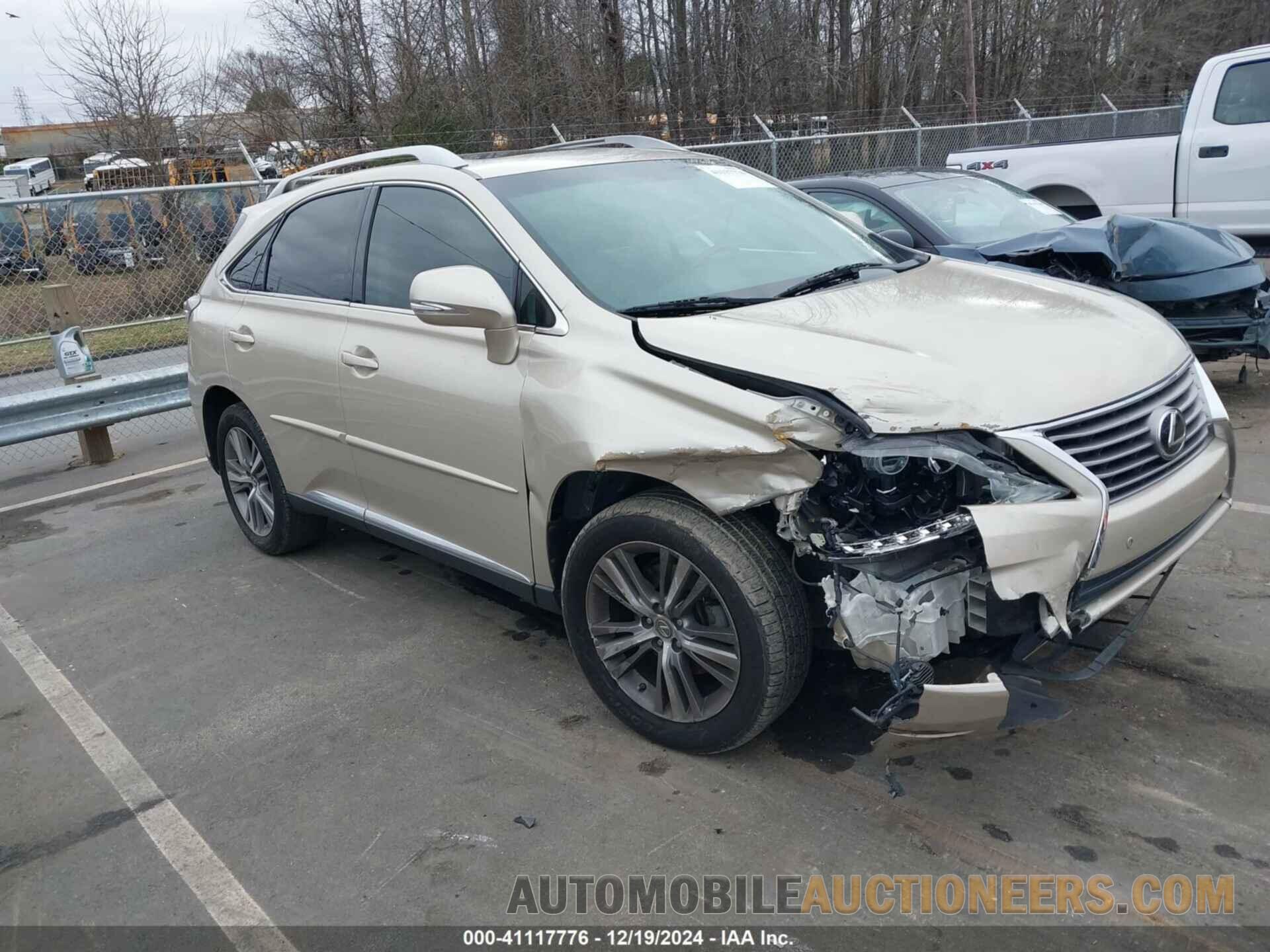 2T2ZK1BA6FC171701 LEXUS RX 350 2015