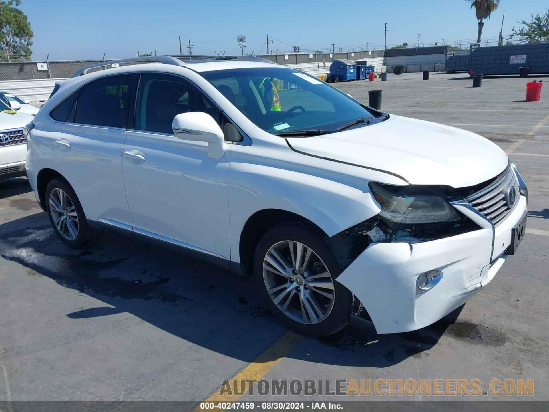 2T2ZK1BA6FC173335 LEXUS RX 350 2015