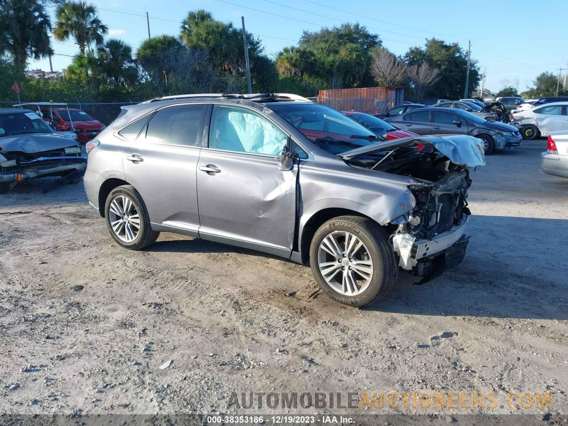 2T2ZK1BA6FC178129 LEXUS RX 350 2015