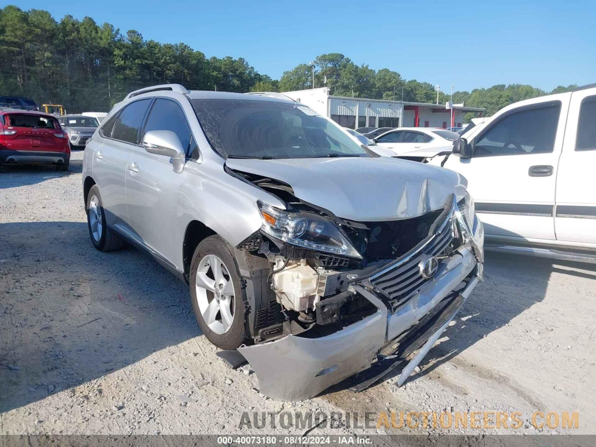 2T2ZK1BA6FC183413 LEXUS RX 350 2015