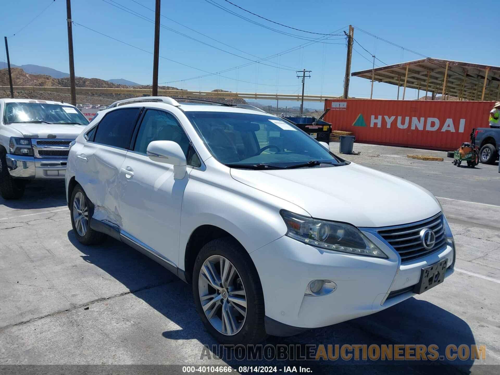 2T2ZK1BA6FC187316 LEXUS RX 350 2015