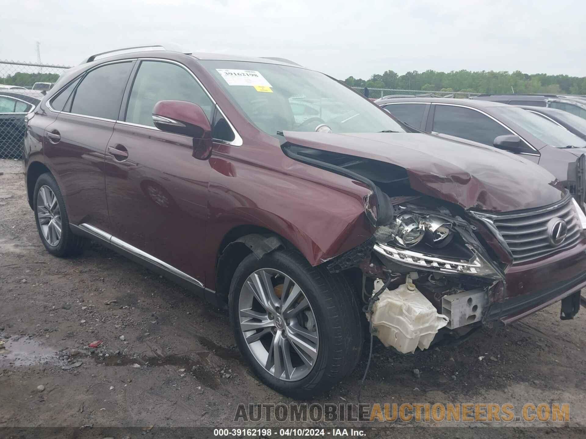 2T2ZK1BA6FC191706 LEXUS RX 350 2015