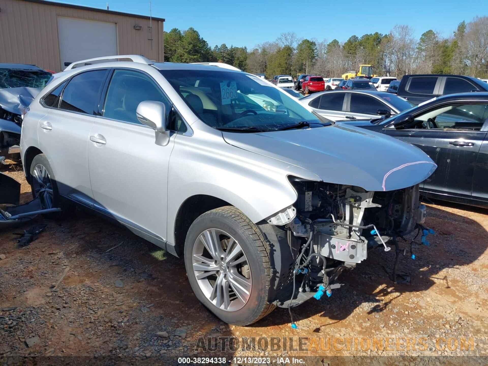 2T2ZK1BA6FC205149 LEXUS RX 2015