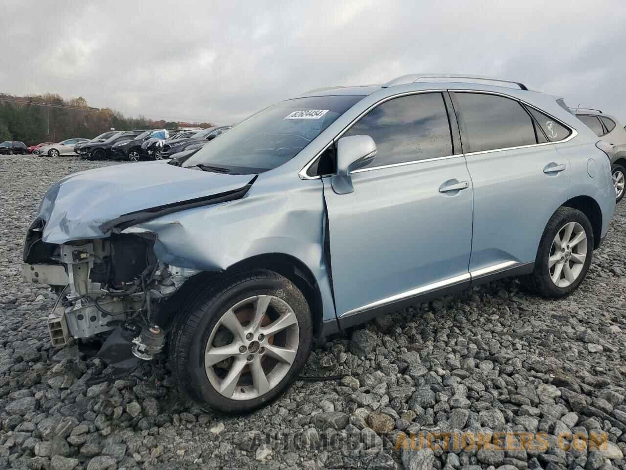 2T2ZK1BA7CC065639 LEXUS RX350 2012