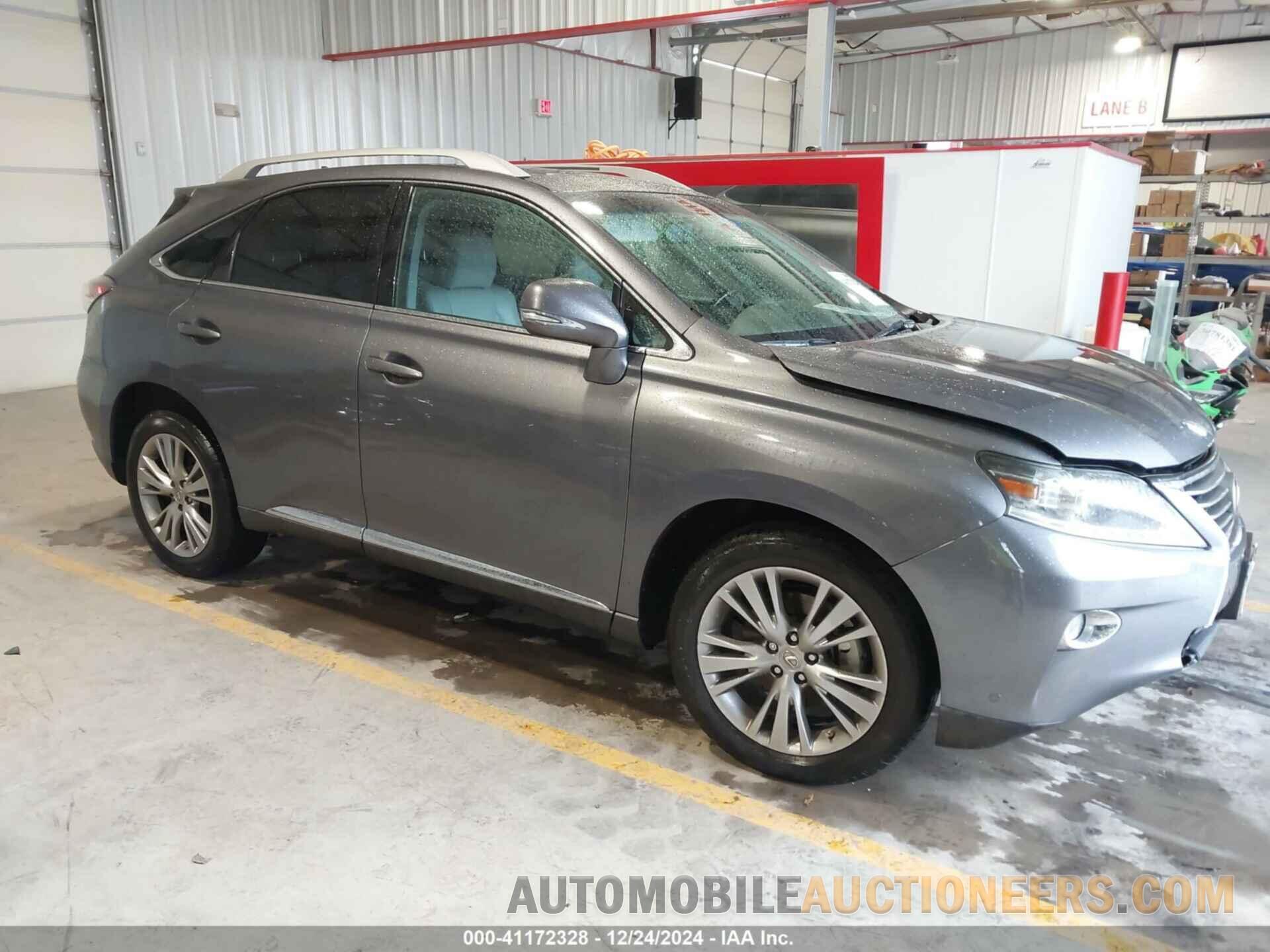 2T2ZK1BA7DC126327 LEXUS RX 350 2013