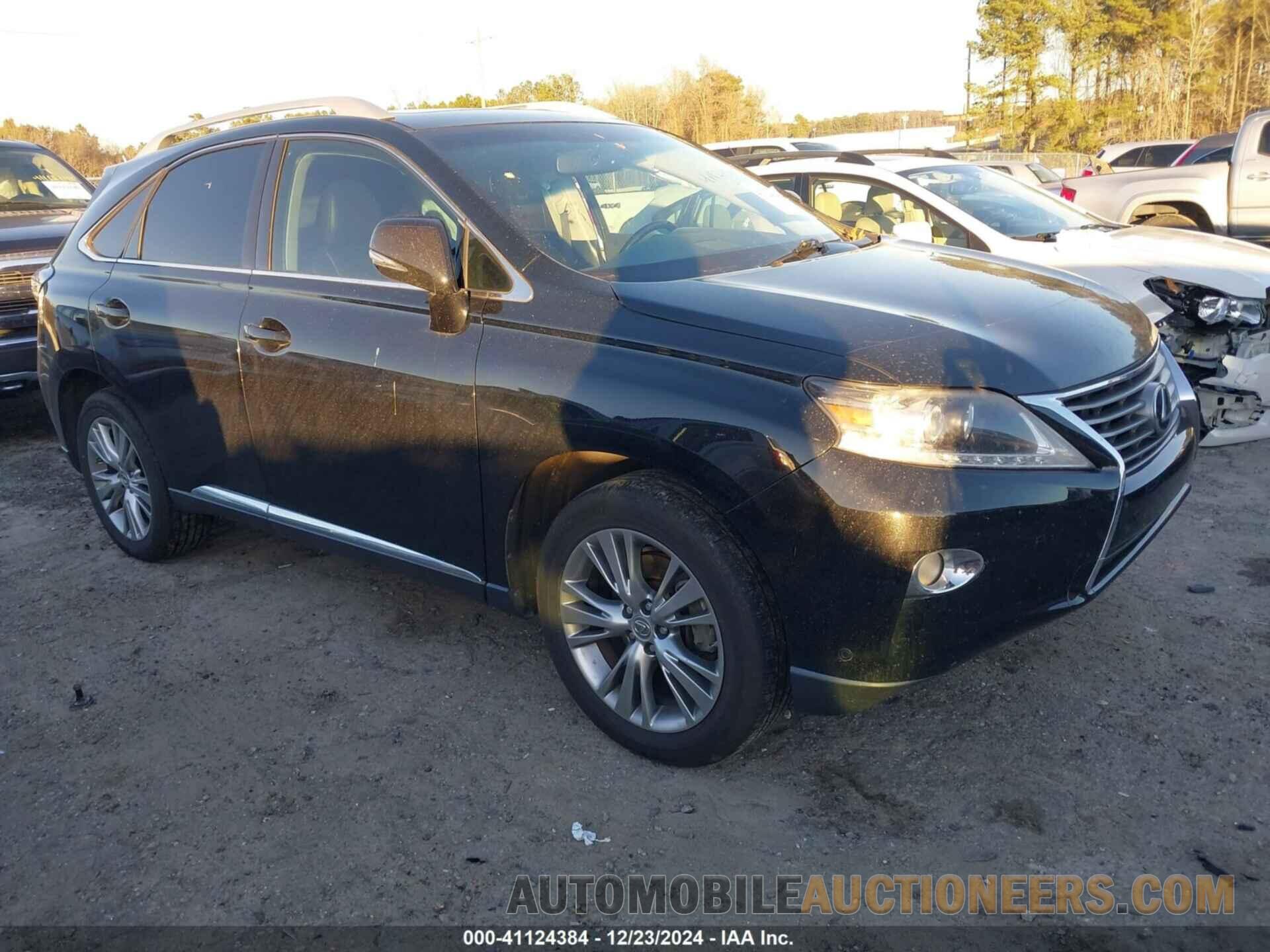 2T2ZK1BA7DC129325 LEXUS RX 350 2013