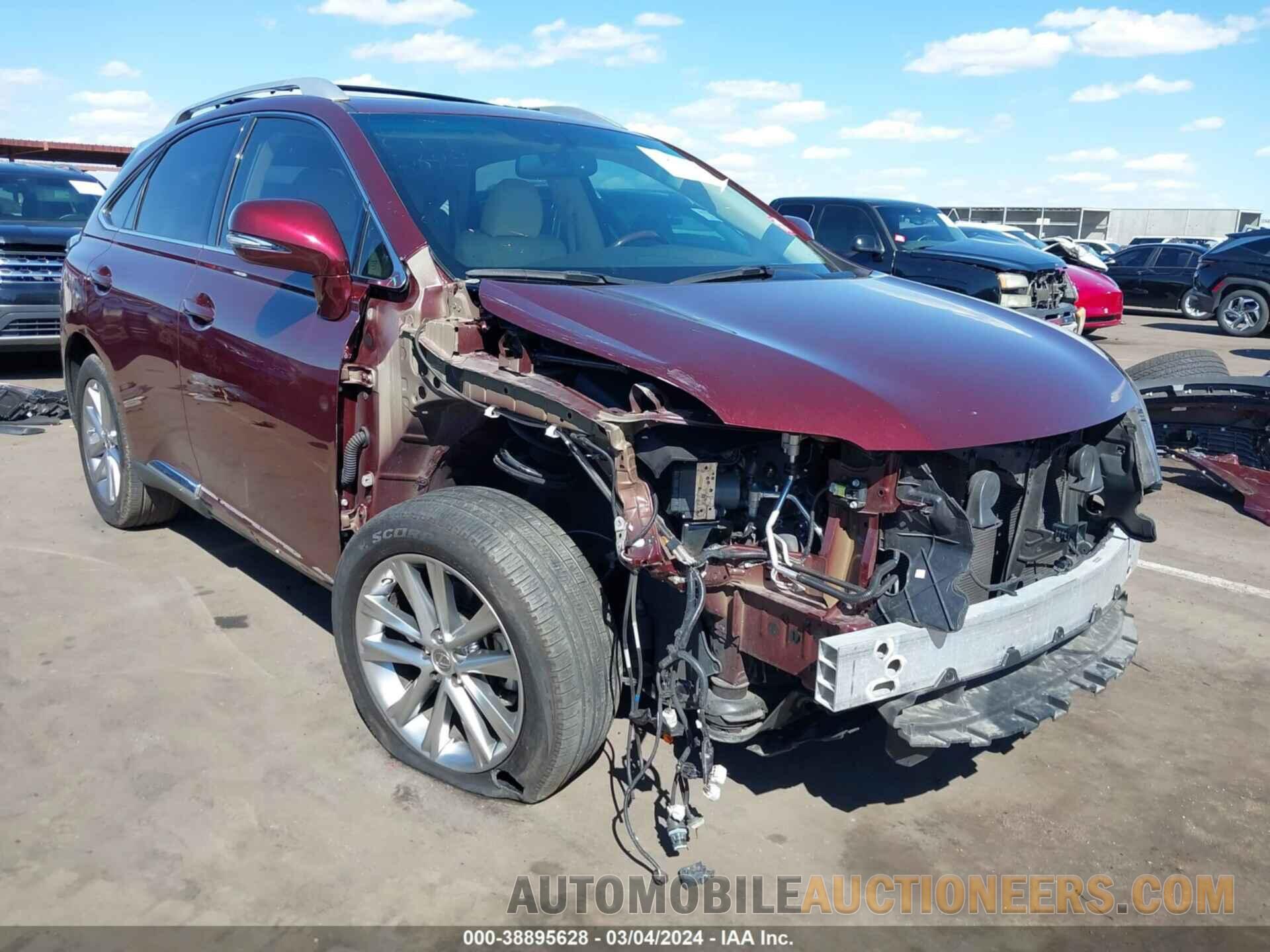 2T2ZK1BA7FC151652 LEXUS RX 350 2015