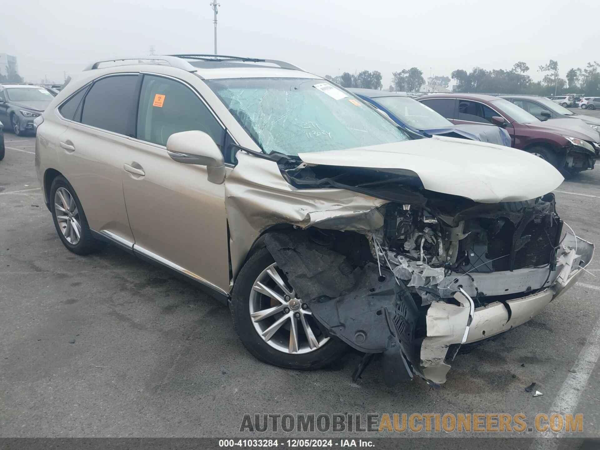 2T2ZK1BA7FC152638 LEXUS RX 350 2015