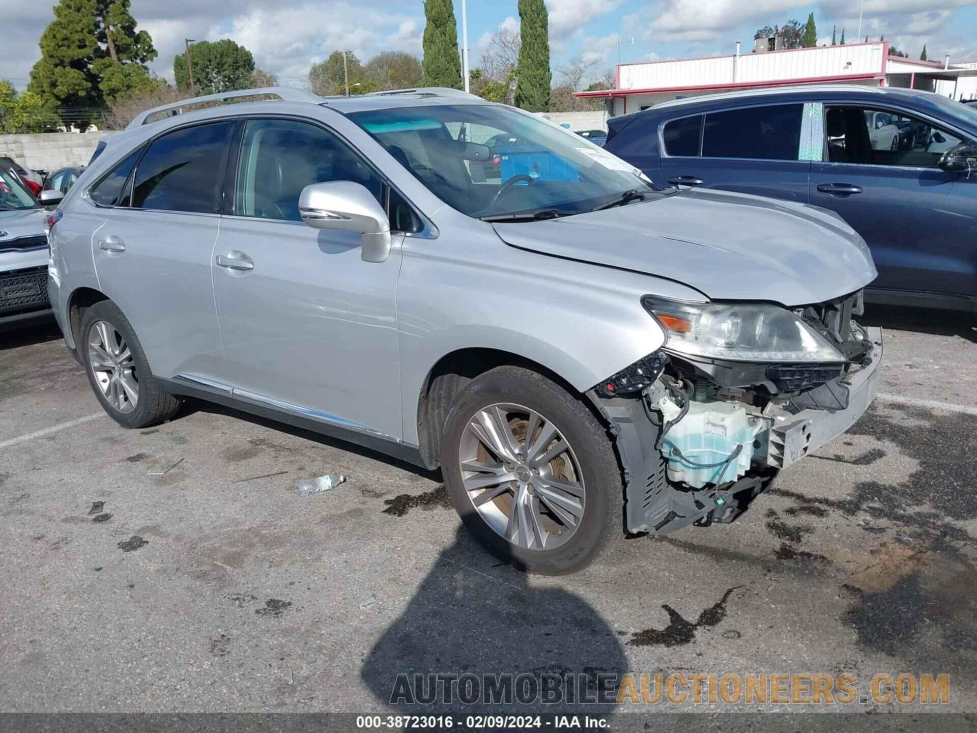 2T2ZK1BA7FC154874 LEXUS RX 350 2015