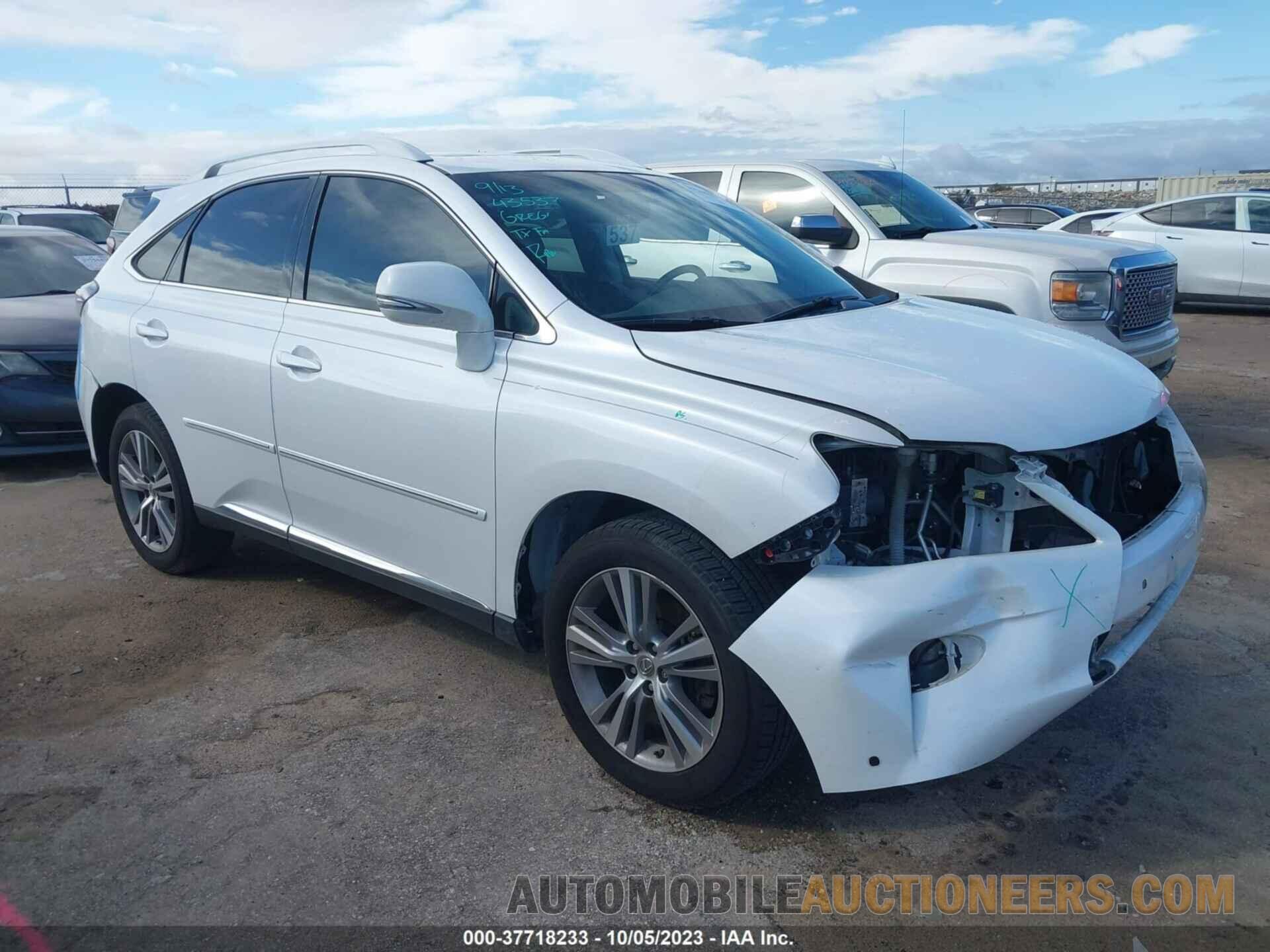 2T2ZK1BA7FC161033 LEXUS RX 350 2015