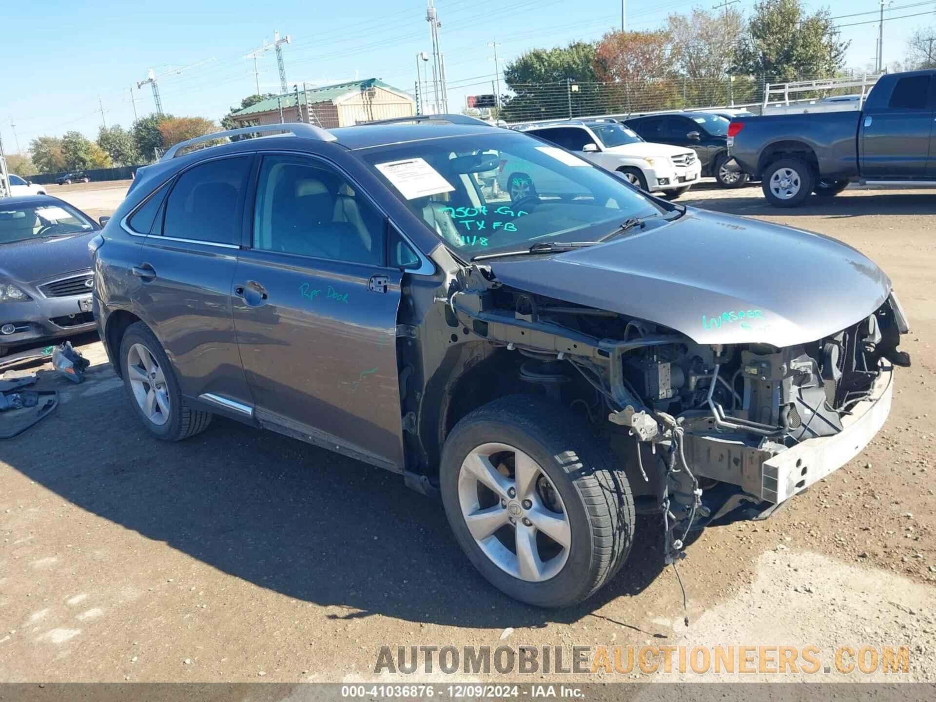 2T2ZK1BA7FC166717 LEXUS RX 350 2015