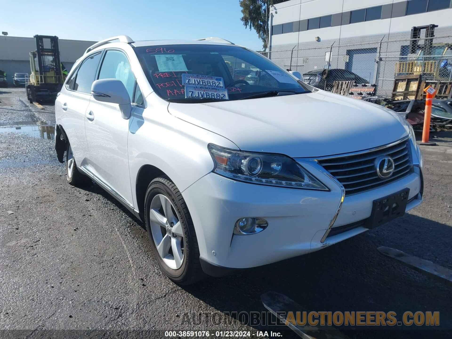 2T2ZK1BA7FC167317 LEXUS RX 350 2015