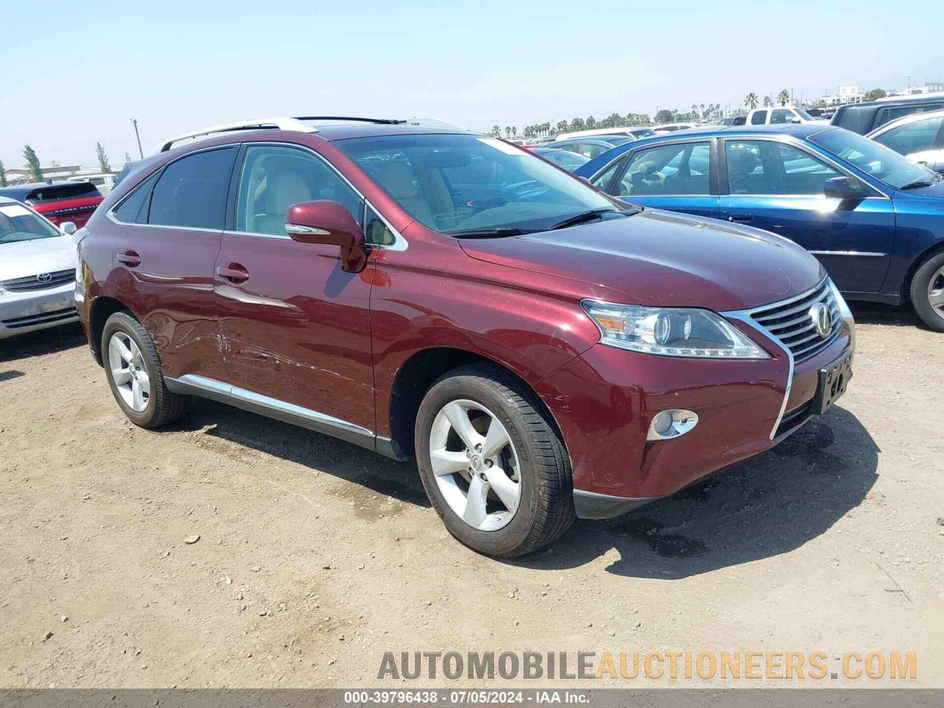 2T2ZK1BA7FC173571 LEXUS RX 2015